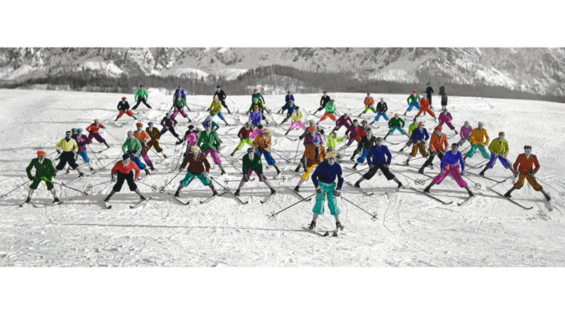 Stefano Zardini, The Pioneers’ Passion n. 39, Scuola sci, Spazzaneve - Credits: Courtesy Press Office