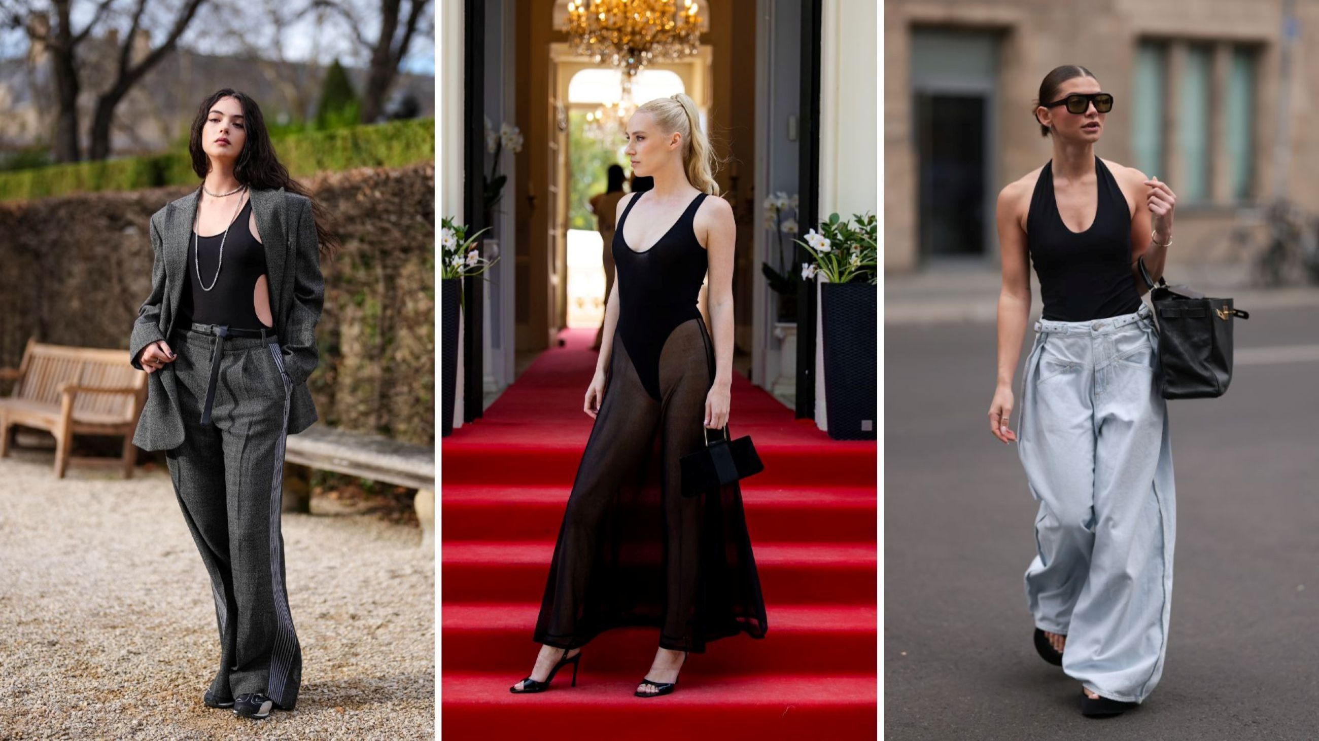 Da sinistra: Deva Cassel, Magda Swider e Sophia Geiss
Credit: Getty Images