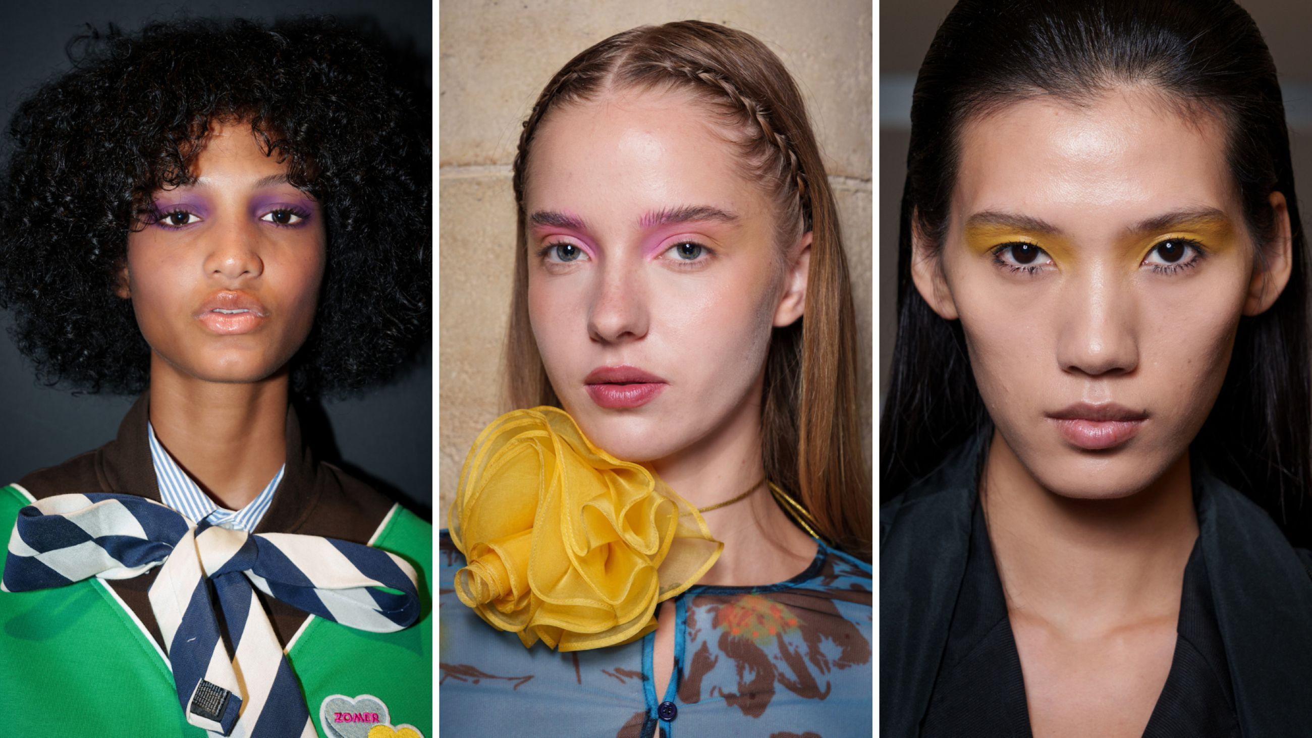 Da sinistra: Zomer; Shuting Qiu; Toga SS26 - Credits Launchmetrics.com/Spotlight