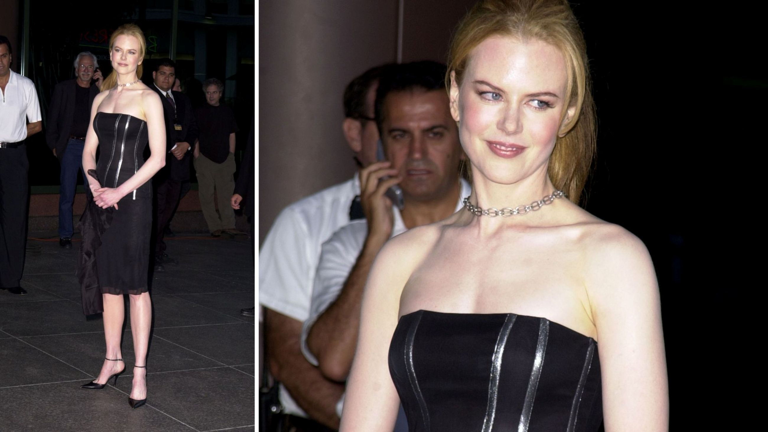 Nicole Kidman durante la prima di "The Others" al DGA di Los Angeles nel 2001 - Credits: Getty Images