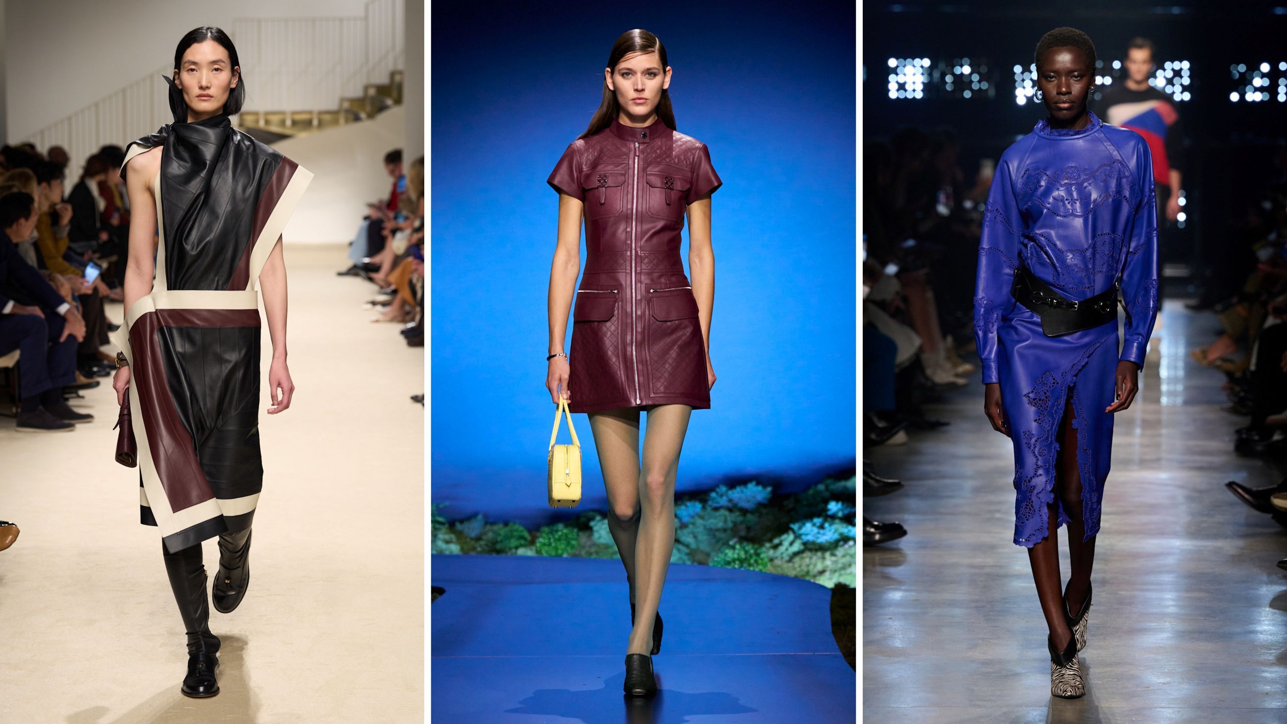 Sfilate FW26: da sinistra Tod’s; Hermès; Isabel Marant - Credits: Launchmetrics.com/Spotlight
