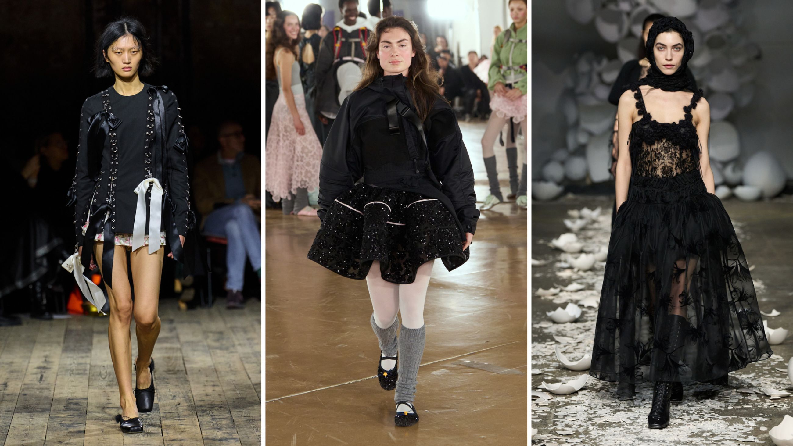 Simone Rocha, Cecilie Bahnsen, Pauline Dujancourt FW26 - Credits Launchmetrics.com/Spotlight