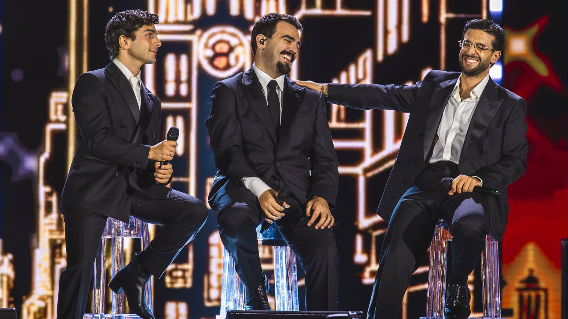 Gianluca Ginoble, Ignazio Boschetto e Piero Barone