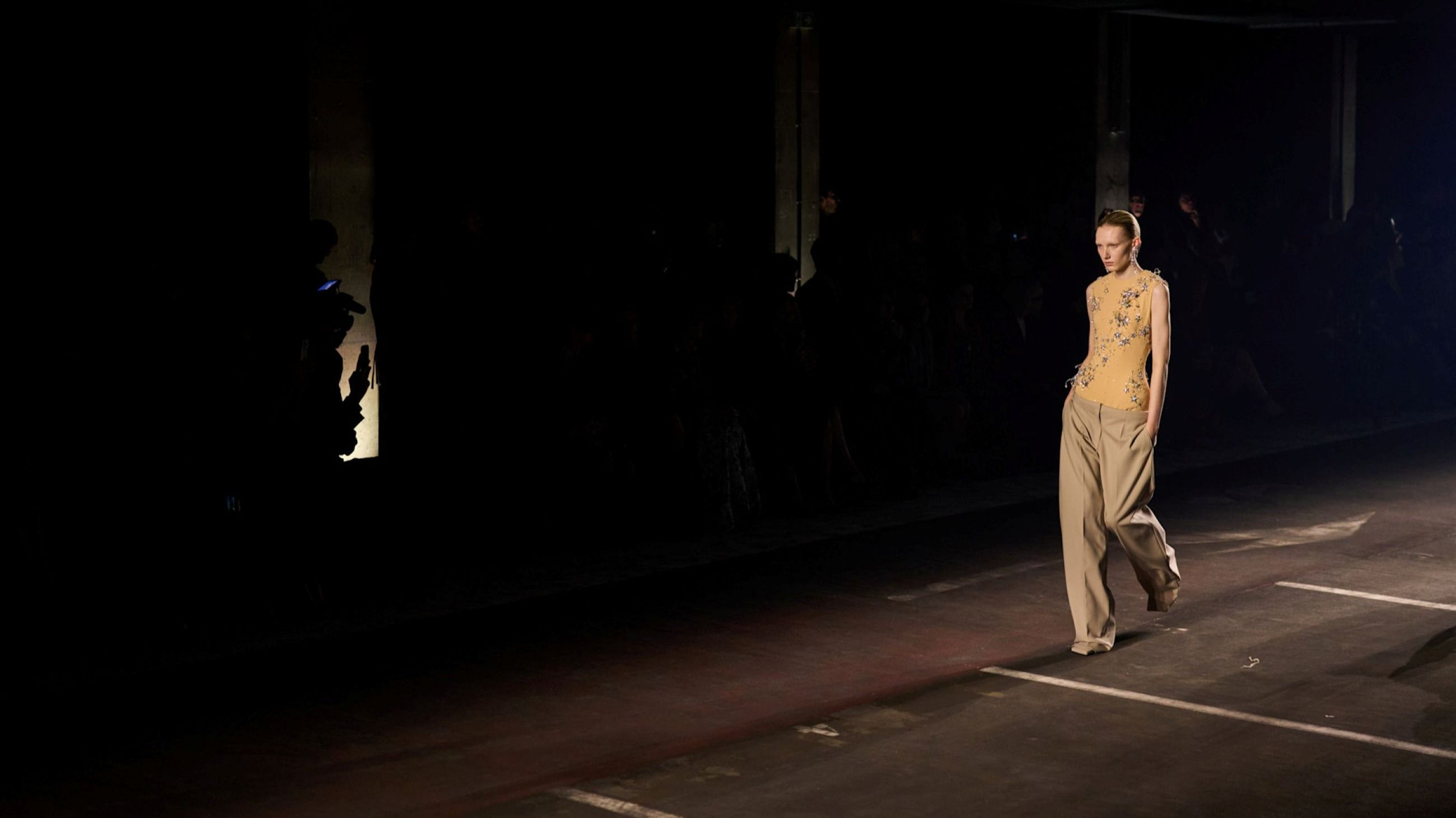 Dalla sfilata di Mugler PE26 - Credits: Launcmetrics.com/Spotlight