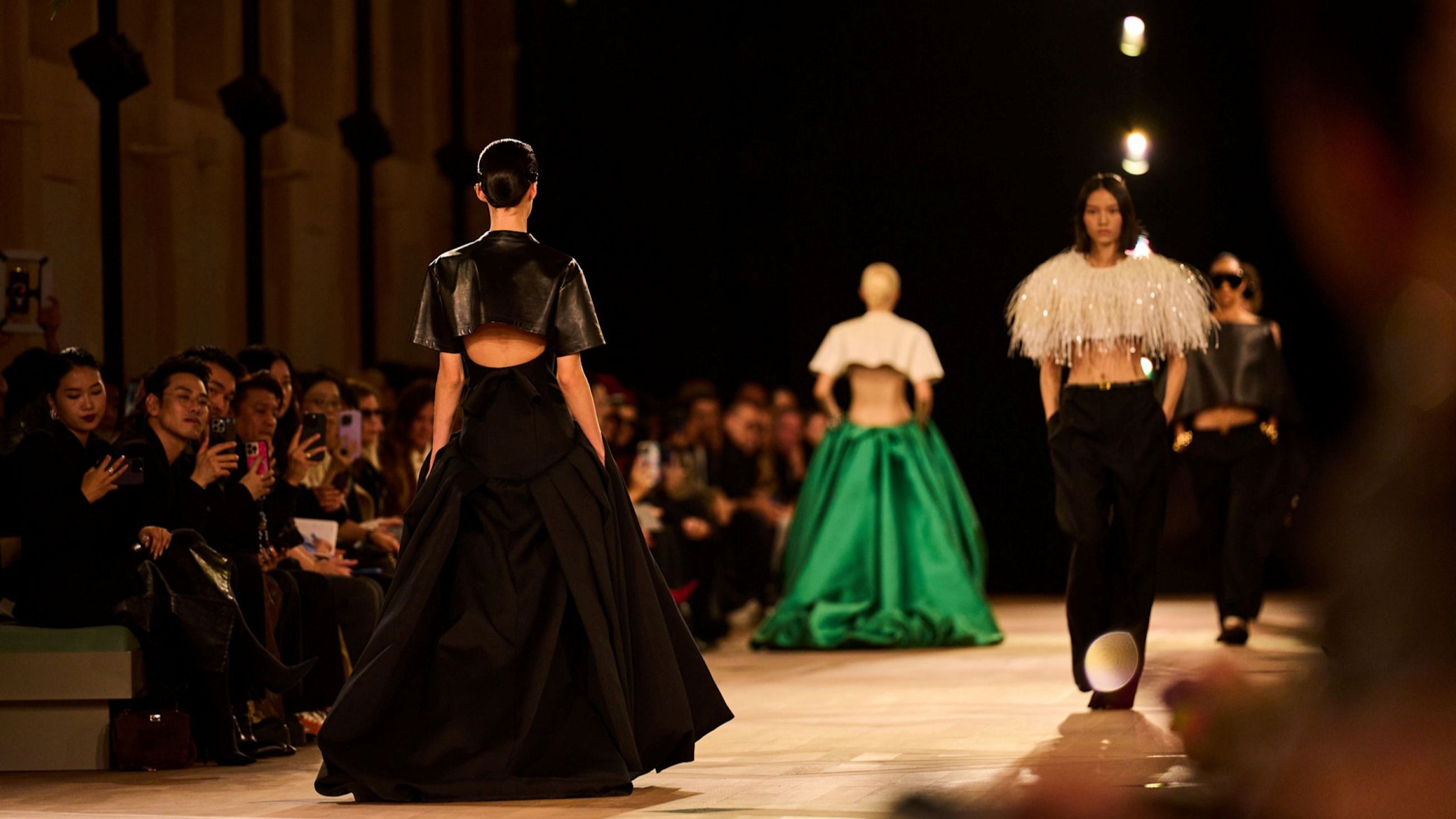 Dalla sfilata di Balenciaga SS26 - Credits: Launchmetrics.com/Spotlight