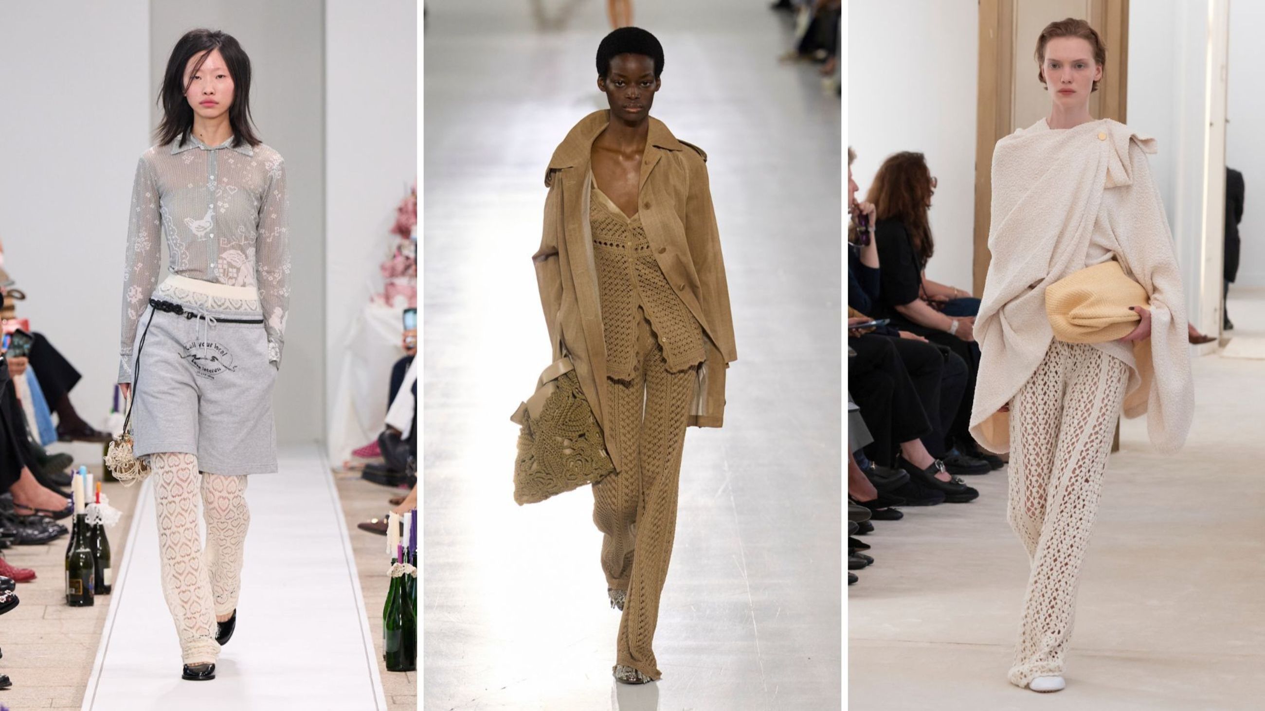 Marco Rambaldi SS26; Ermanno Scervino SS26; Alberta Ferretti SS26 - Credits: Launchmetrics.com/Spotlight