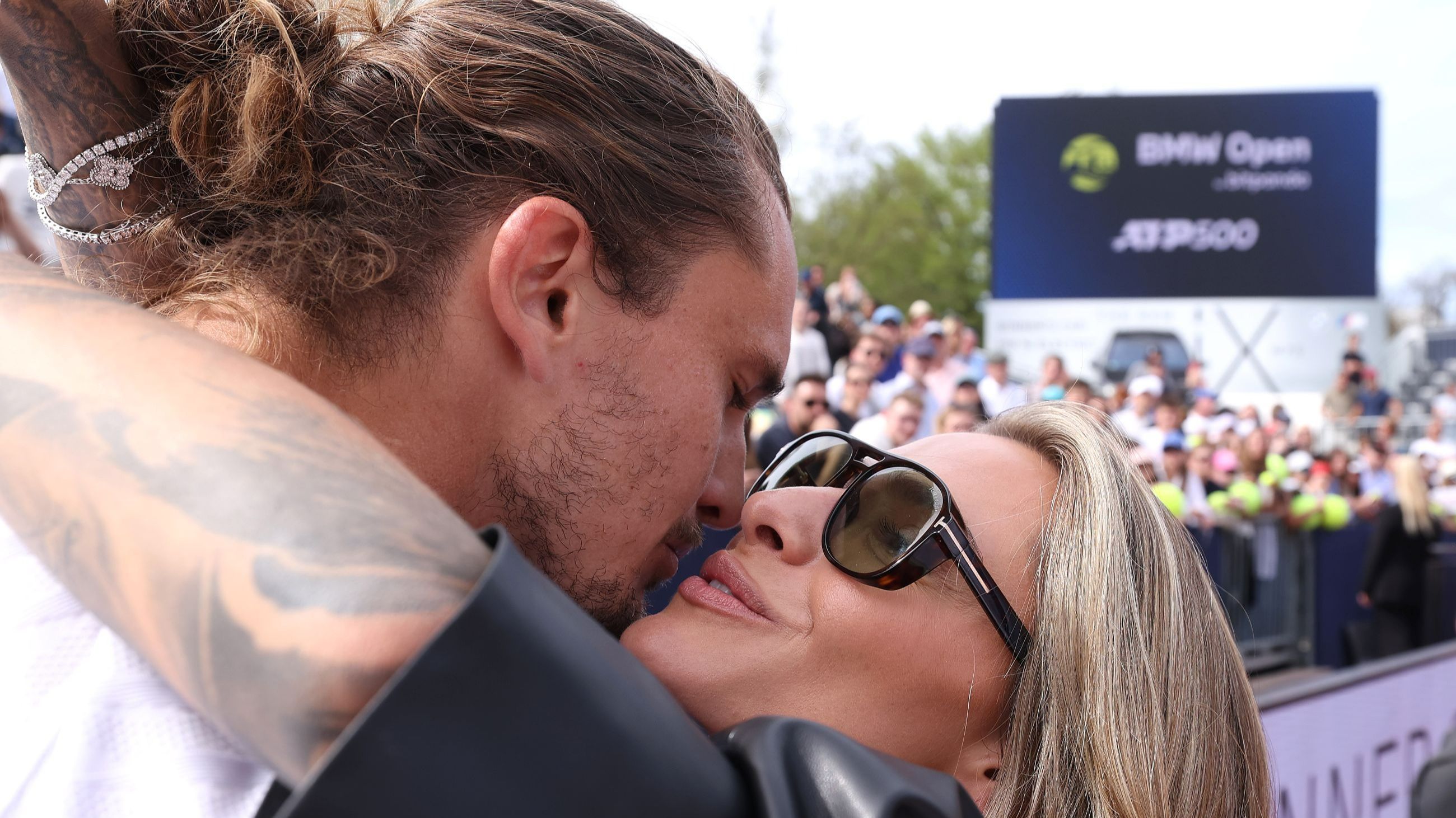 Alexander Zverev e Sophia Thomalla - Credits Getty Images