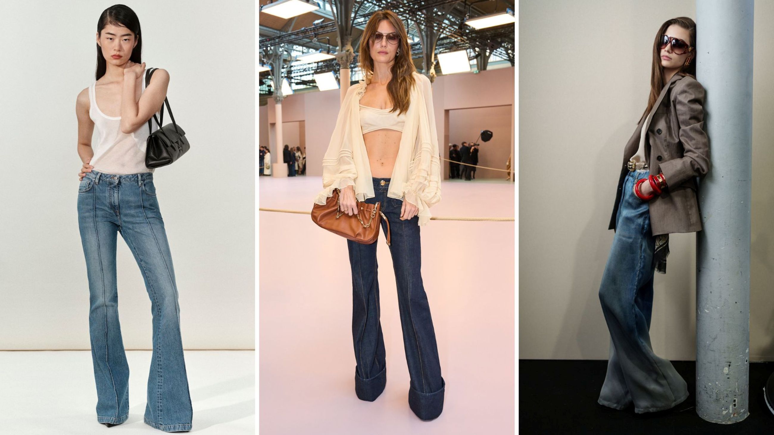 Barbara Bui SS26; Zimmerman SS26; Elie Saab SS26 - Credits: Launchmetrics.com/Spotlight