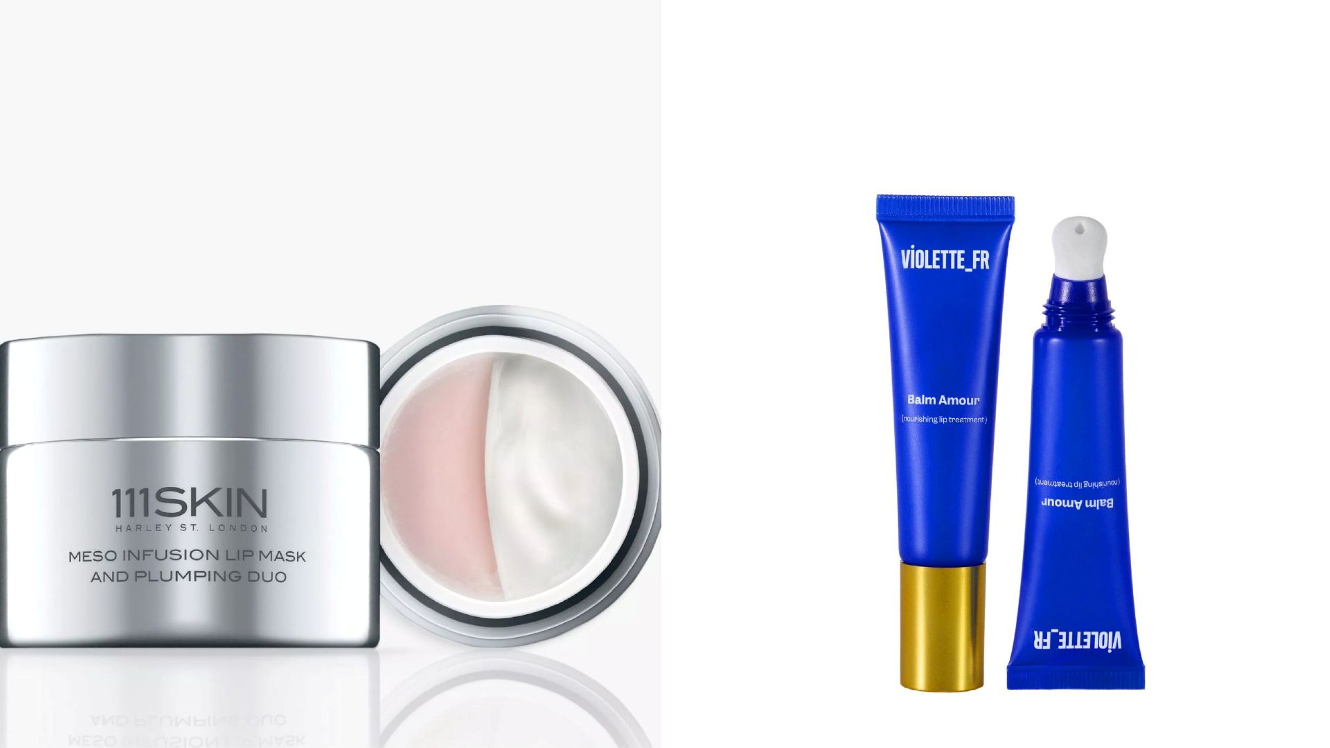 111skin, Meso Infusion Lip Duo; Violette_FR, Balm Amour - Credits: Courtesy Press Office