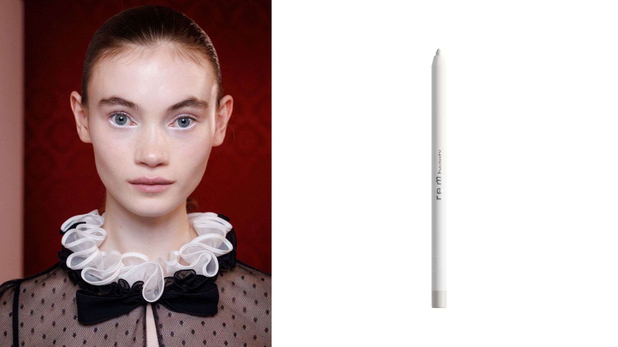 Giambattista Valli FW25; Rem Beauty, Gel Liner - Credits Launchmetrics.com/Spotlight