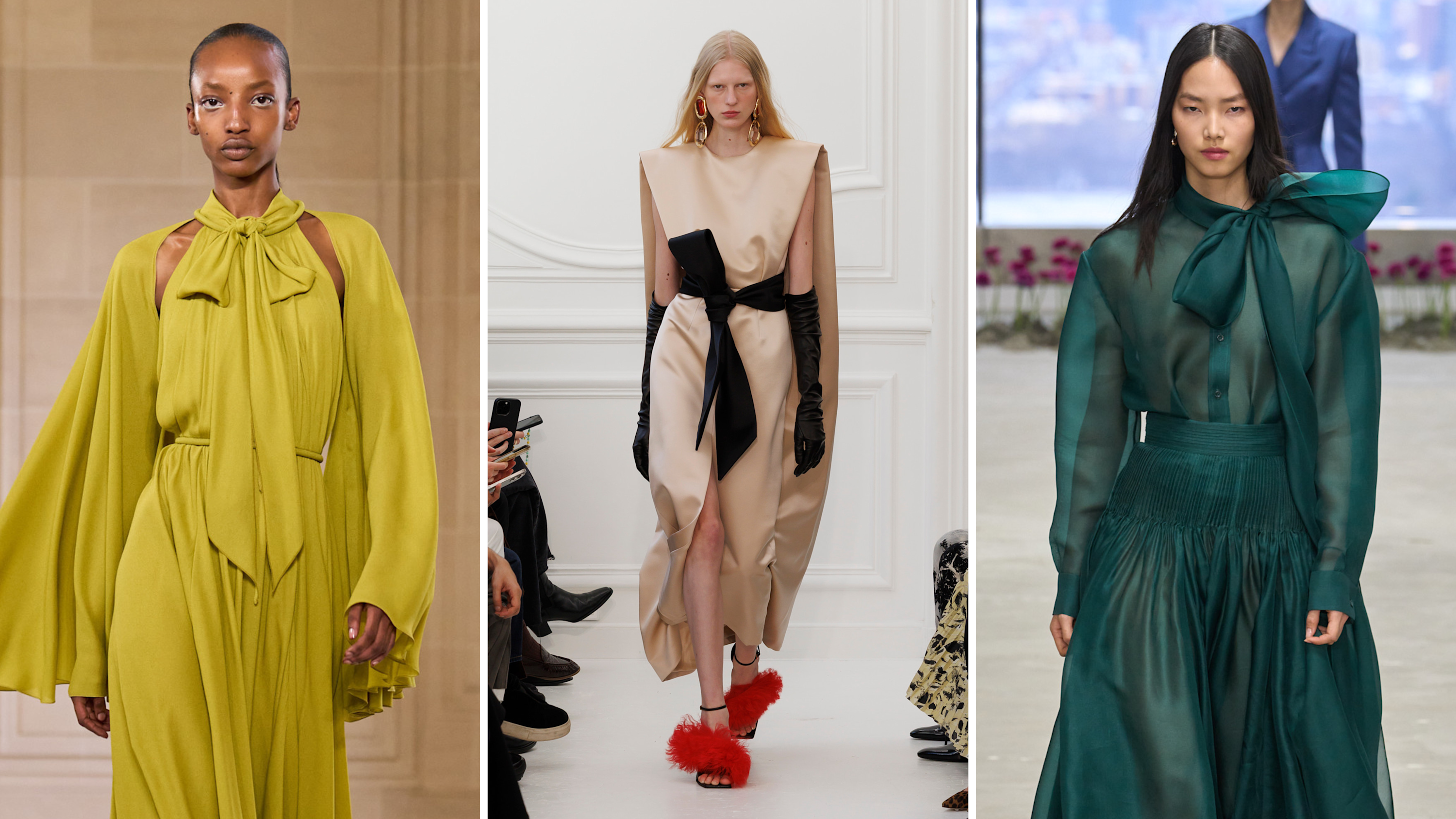 Giambattista Valli, Givenchy, Carolina Herrera; AI 2025-2026
Credits: Launchmetrics.com/Spotlight