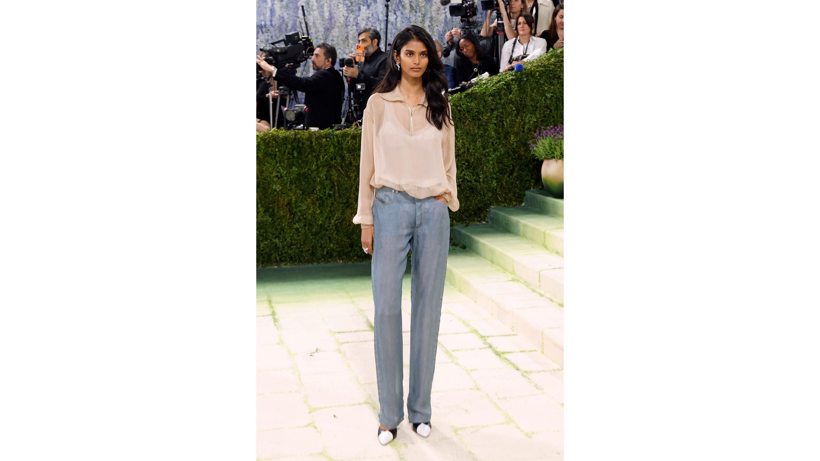Bhavitha Mandava sul carpet del MET GALA 2026 - Credits Getty Images