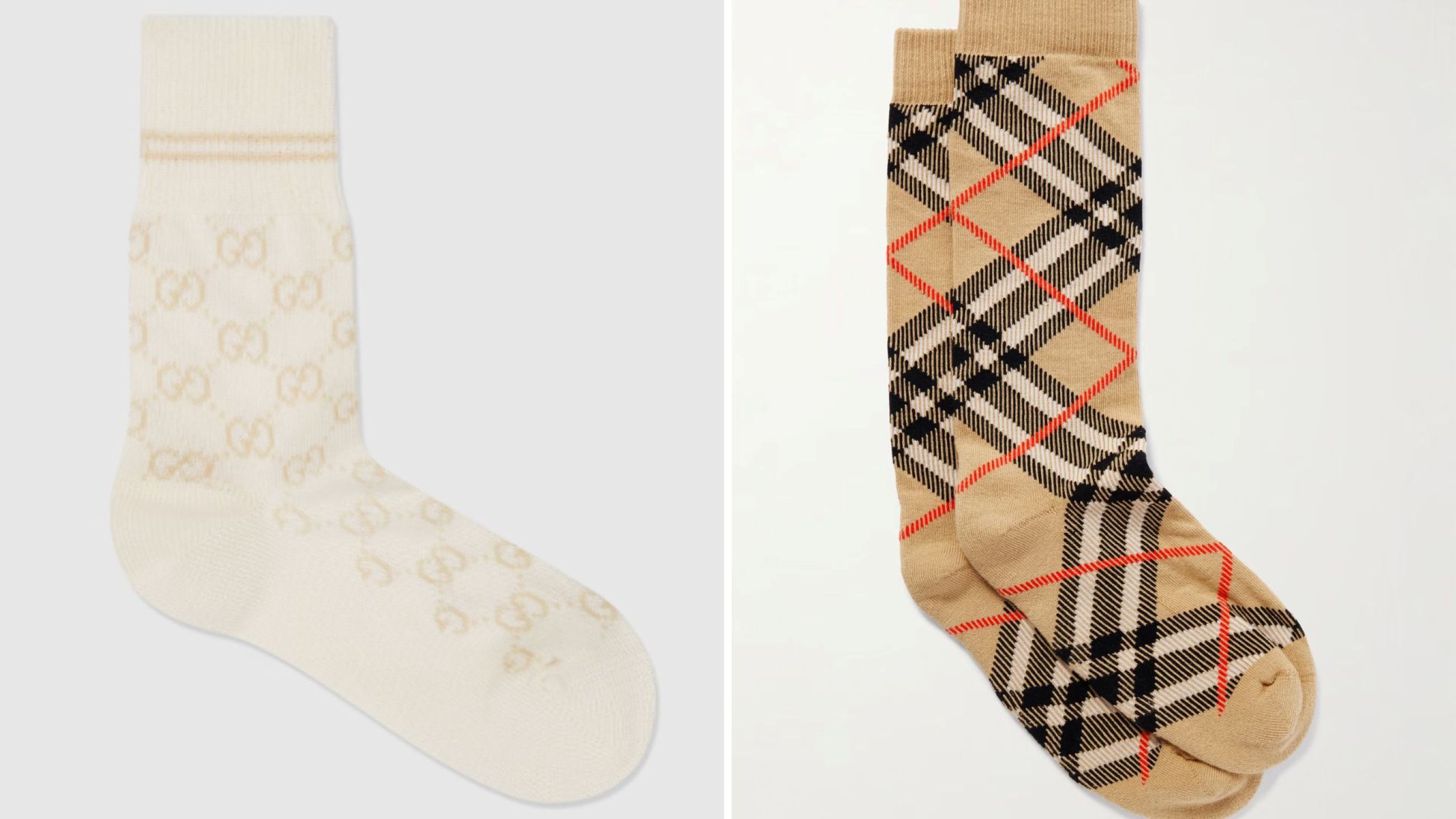 Gucci; Burberry - Credits: Courtesy Press Office