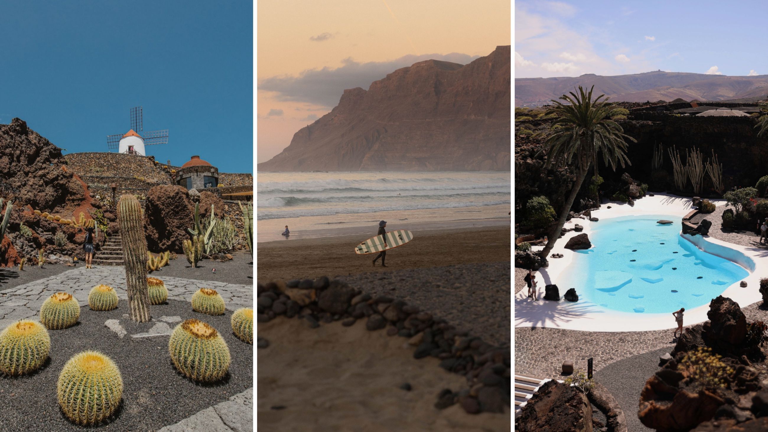 Immagini tratte dal profilo Instagram Turismo Lanzarote 