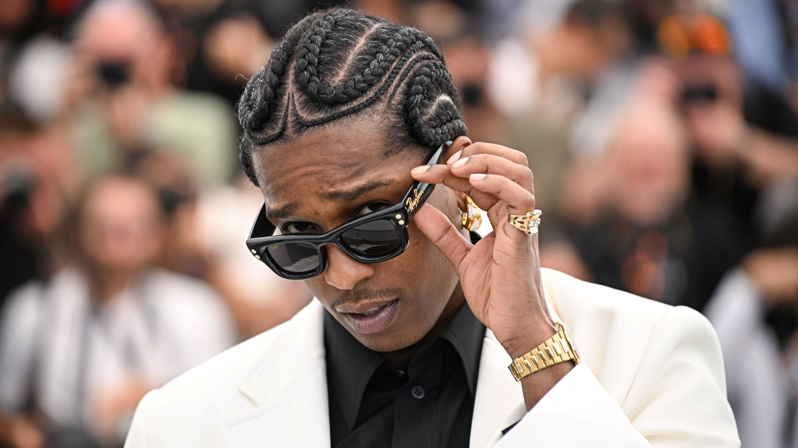 A$AP Rocky alla 78ª edizione del Festival di Cannes - Credits Getty Images