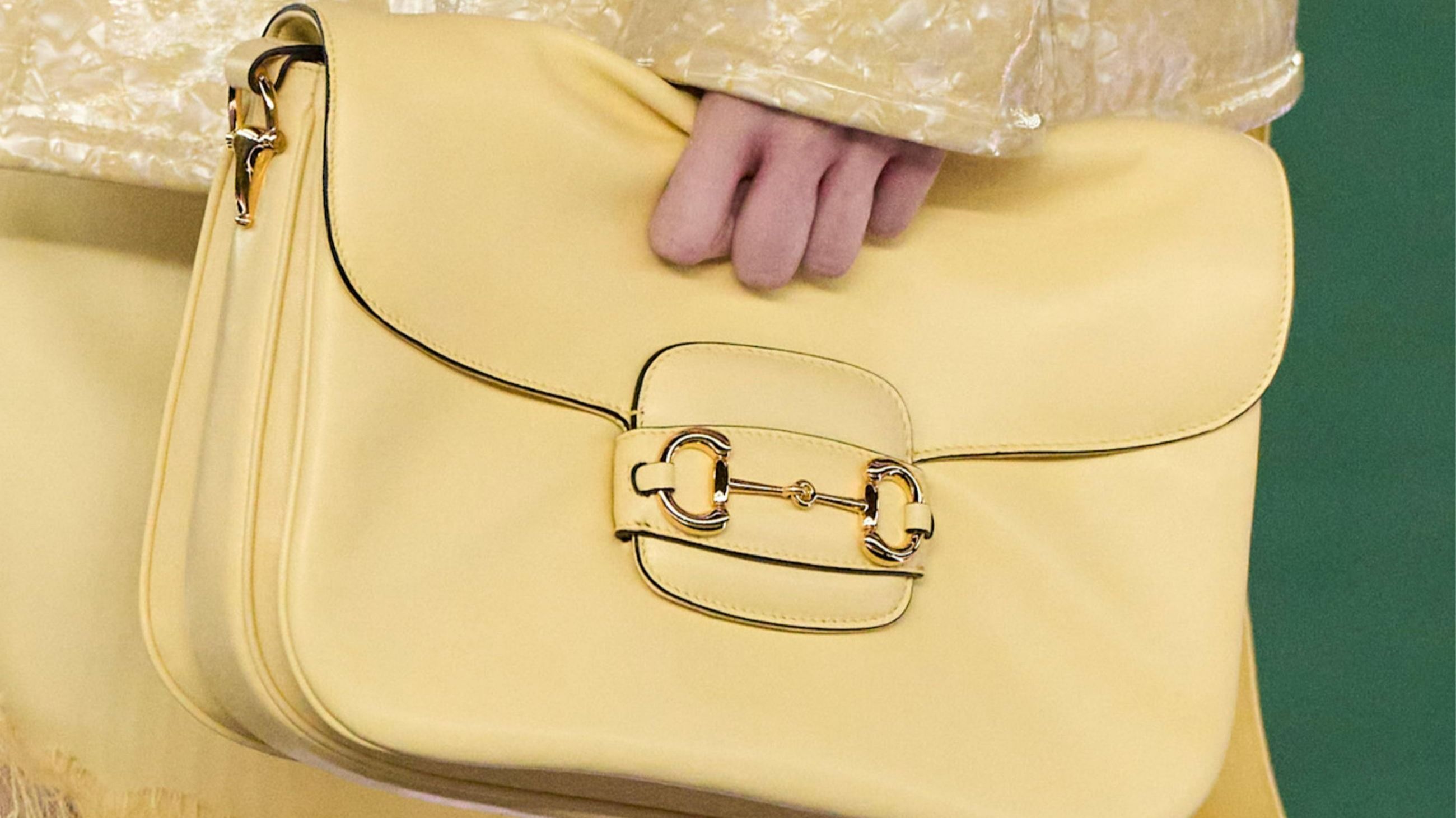 La borsa Horsbit 1955 in scena nella sfilata di Gucci FW2526 - Credits: Launchmetrics.com/Spotlight