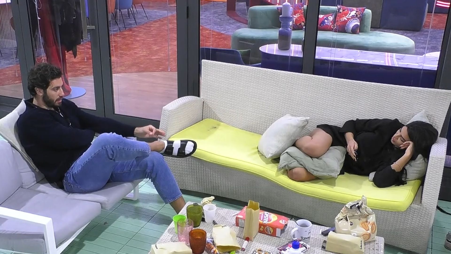 Omer Elomari e Rasha Younes