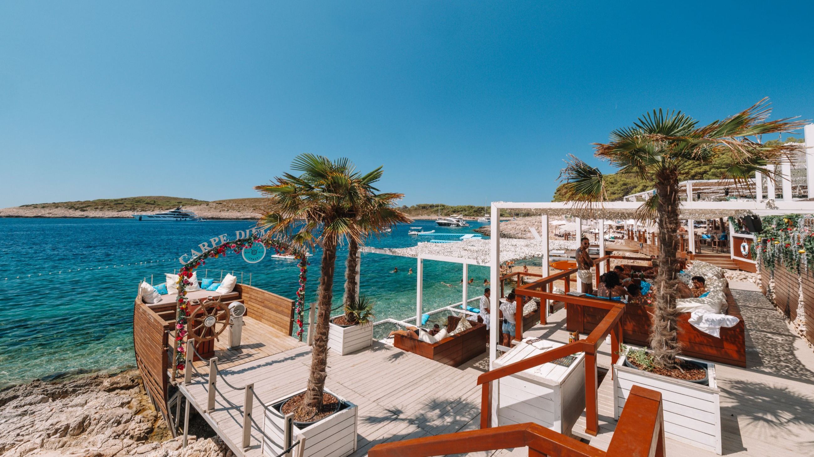 Carpe Diem Beach - Hvar - Courtesy Press Office