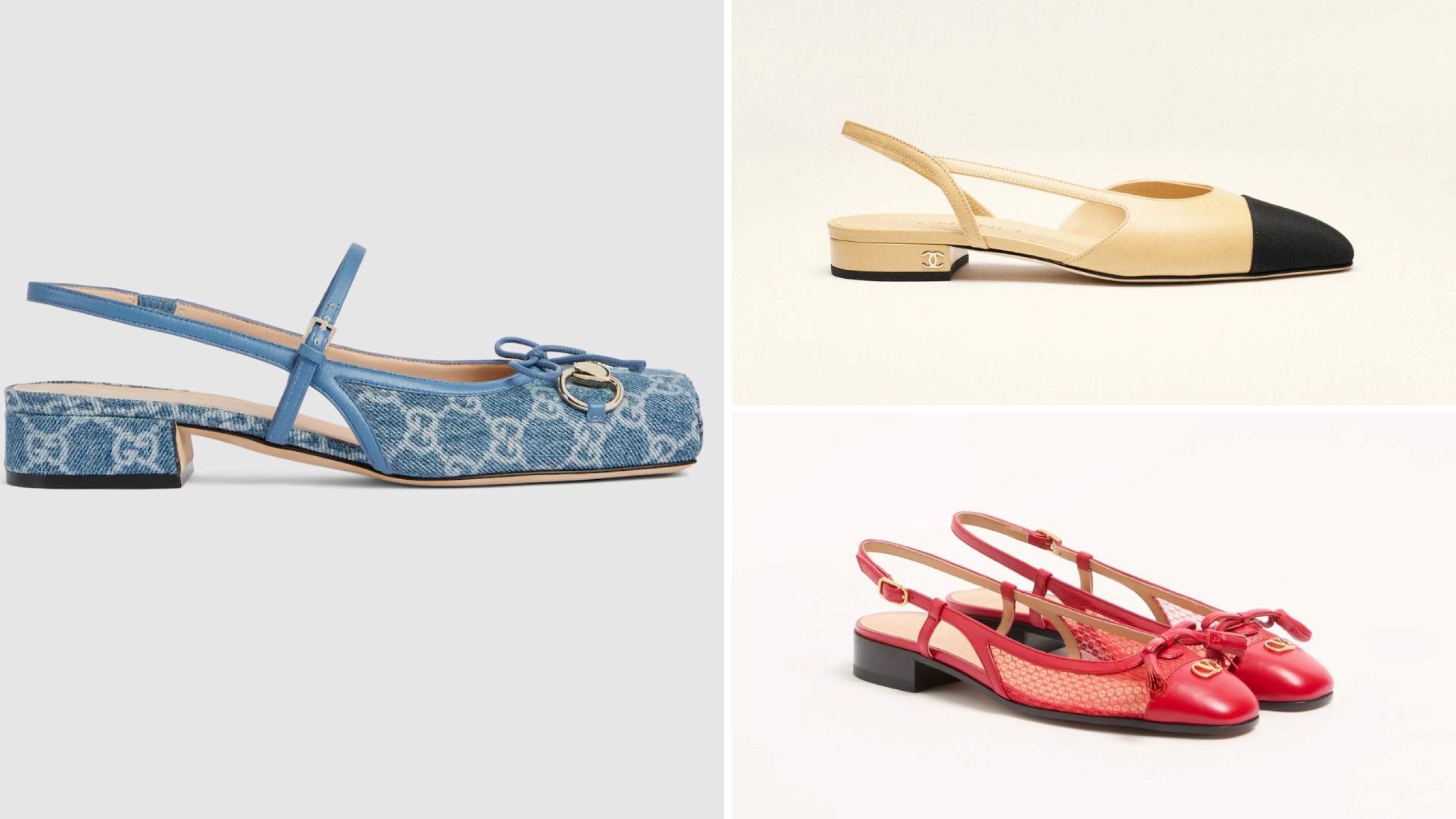 Gucci; Chanel; Valentino - Credits: Courtesy Press Office