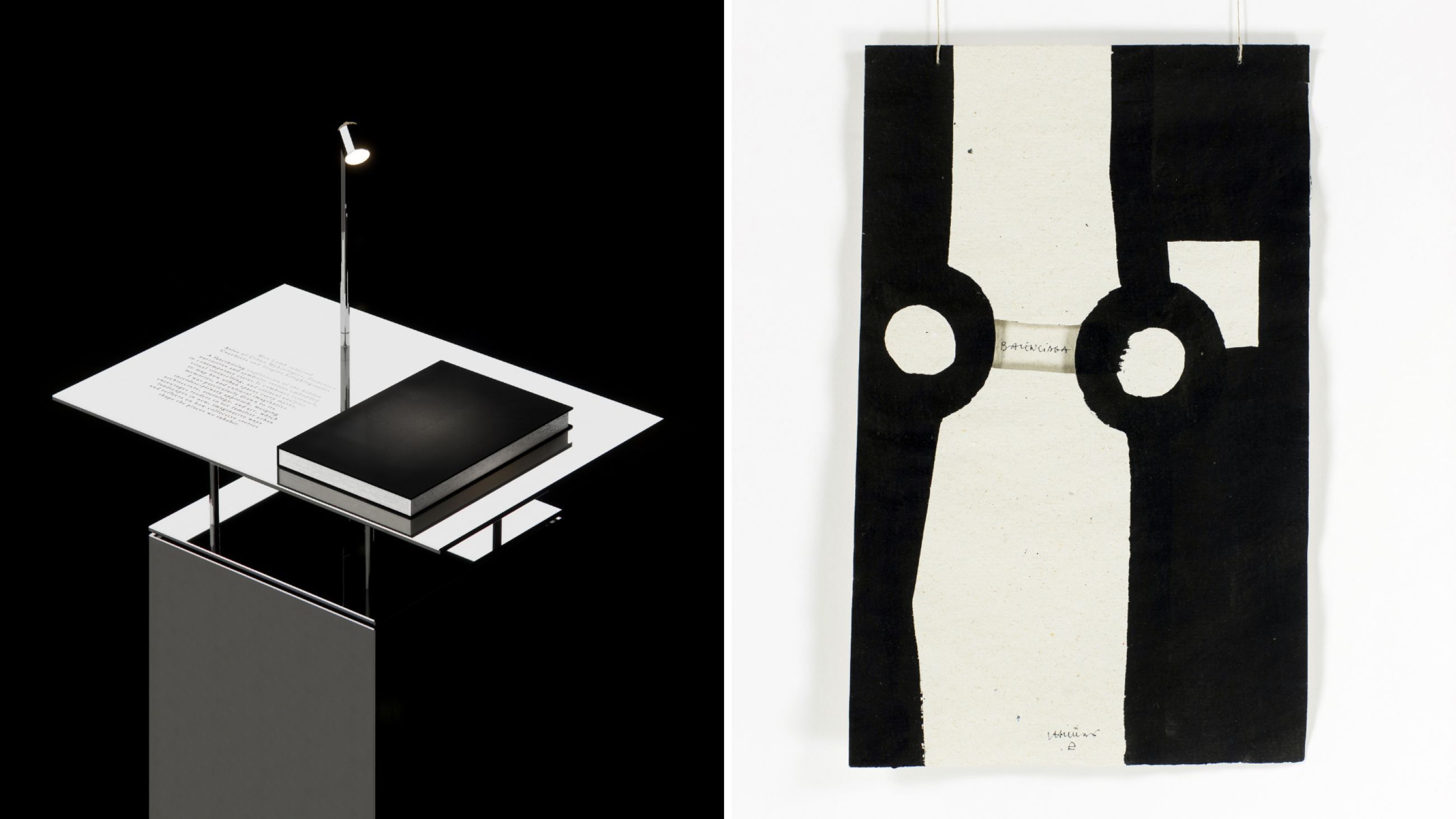 Da sinistra: Jil Sander; Balenciaga - Courtesy Press Office