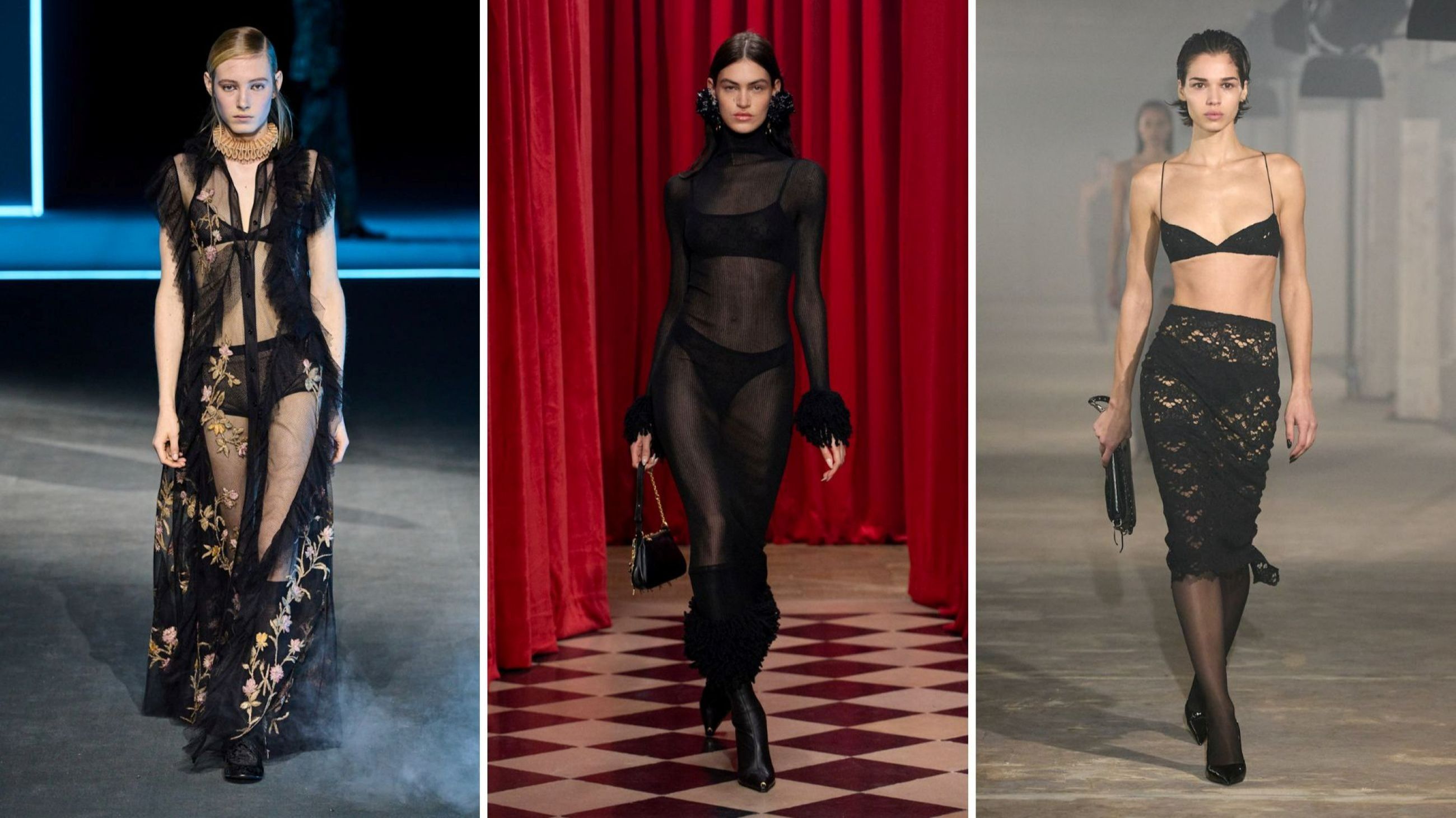 Dior FW25; Marine Serre FW25; Saint Sernin FW25 - Credits: Launchmetrics.com/Spotlight