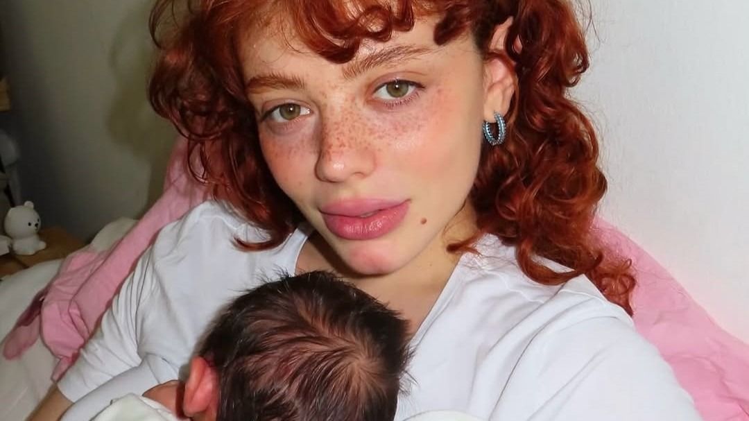 Serena de Ferrari con la figlia Amelia