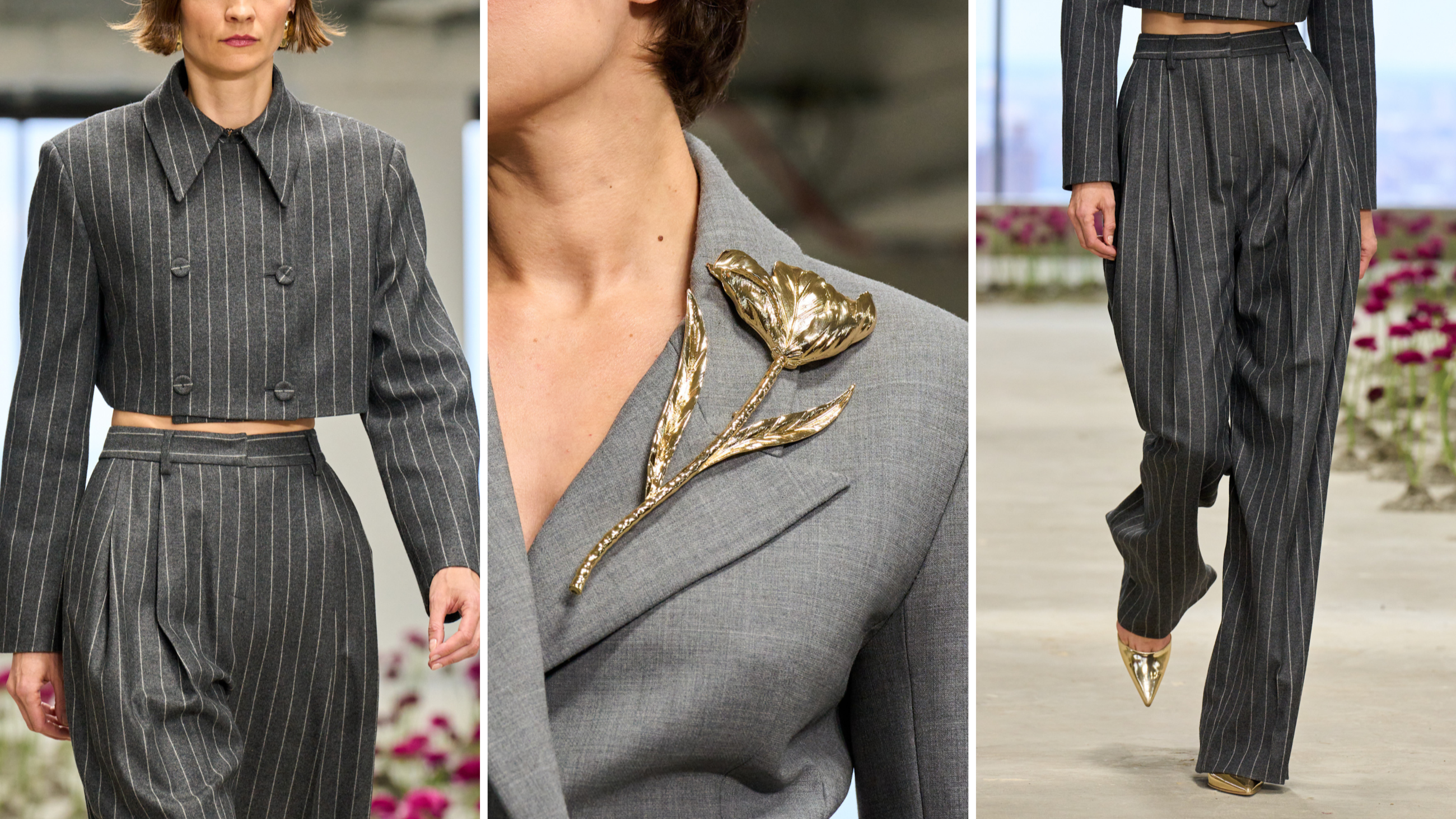Dettagli di look dalla sfilata FW2526 di Carolina Herrera - Credits: Launchmetrics.com/Spotlight