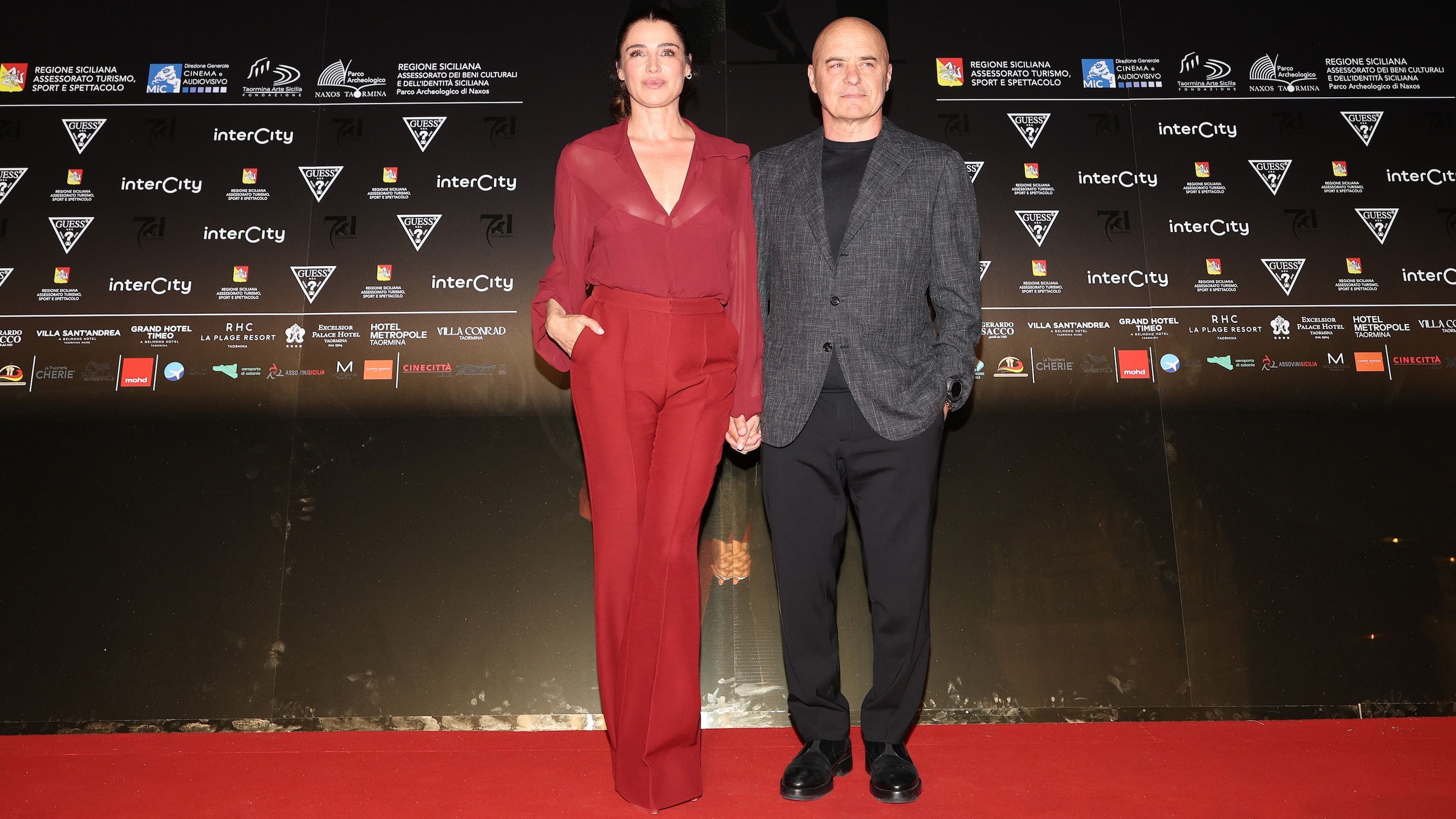 Luisa Ranieri e Luca Zingaretti
Credit: Getty Images