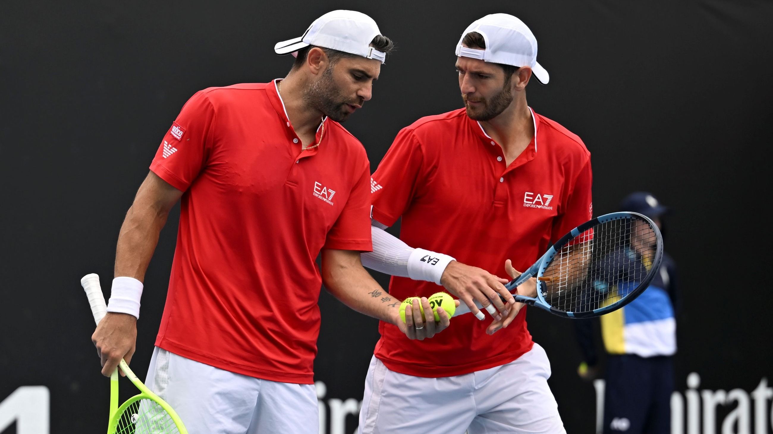 EA7 press office: Simone Bolelli e Andrea Vavassori - credit: Ray Giubilo 