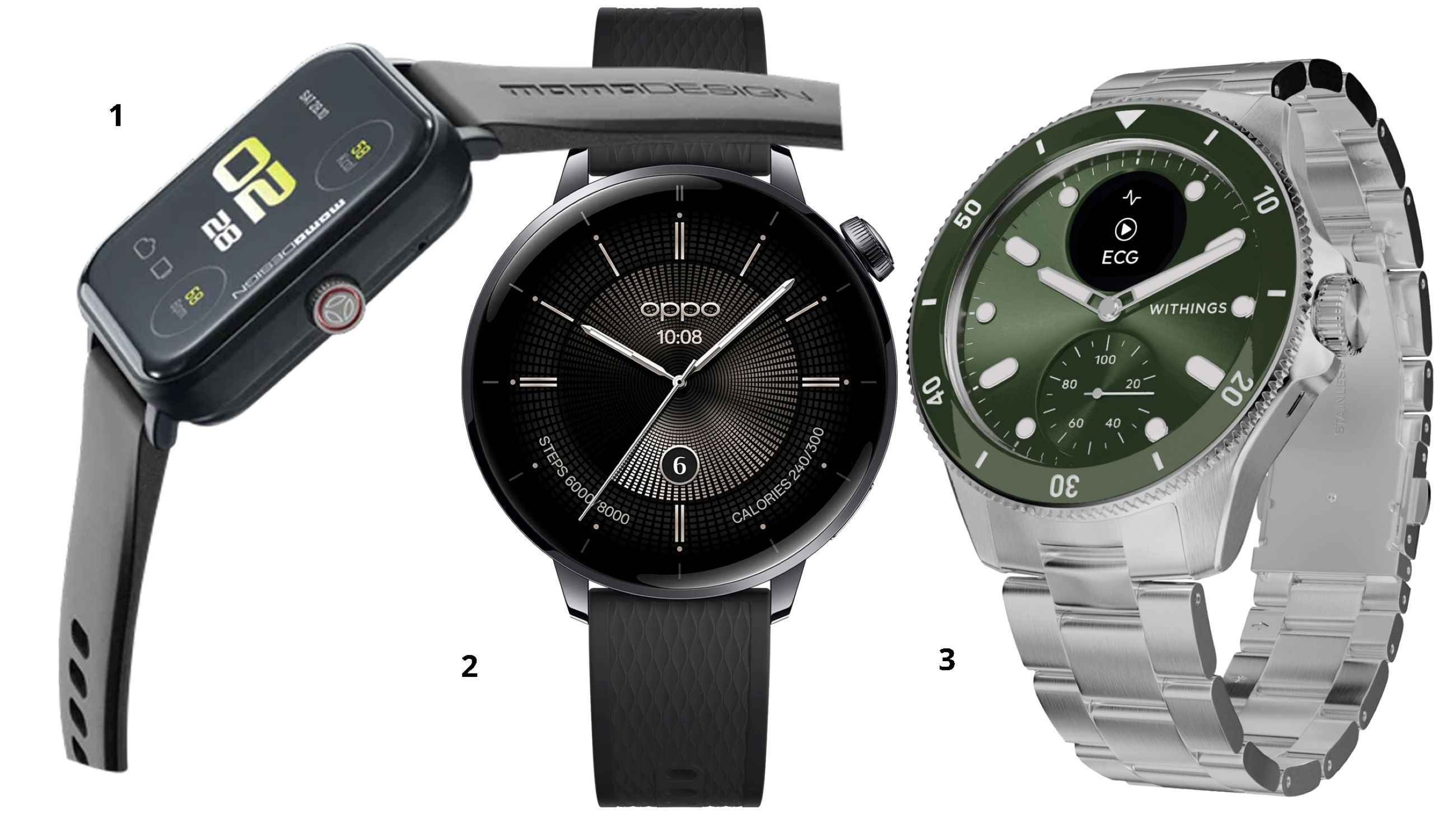 1) Cellularline Stealth Momodesign; Oppo X2 Mini; Withings ScanWatch Nova - Credits: Courtesy Press Office
