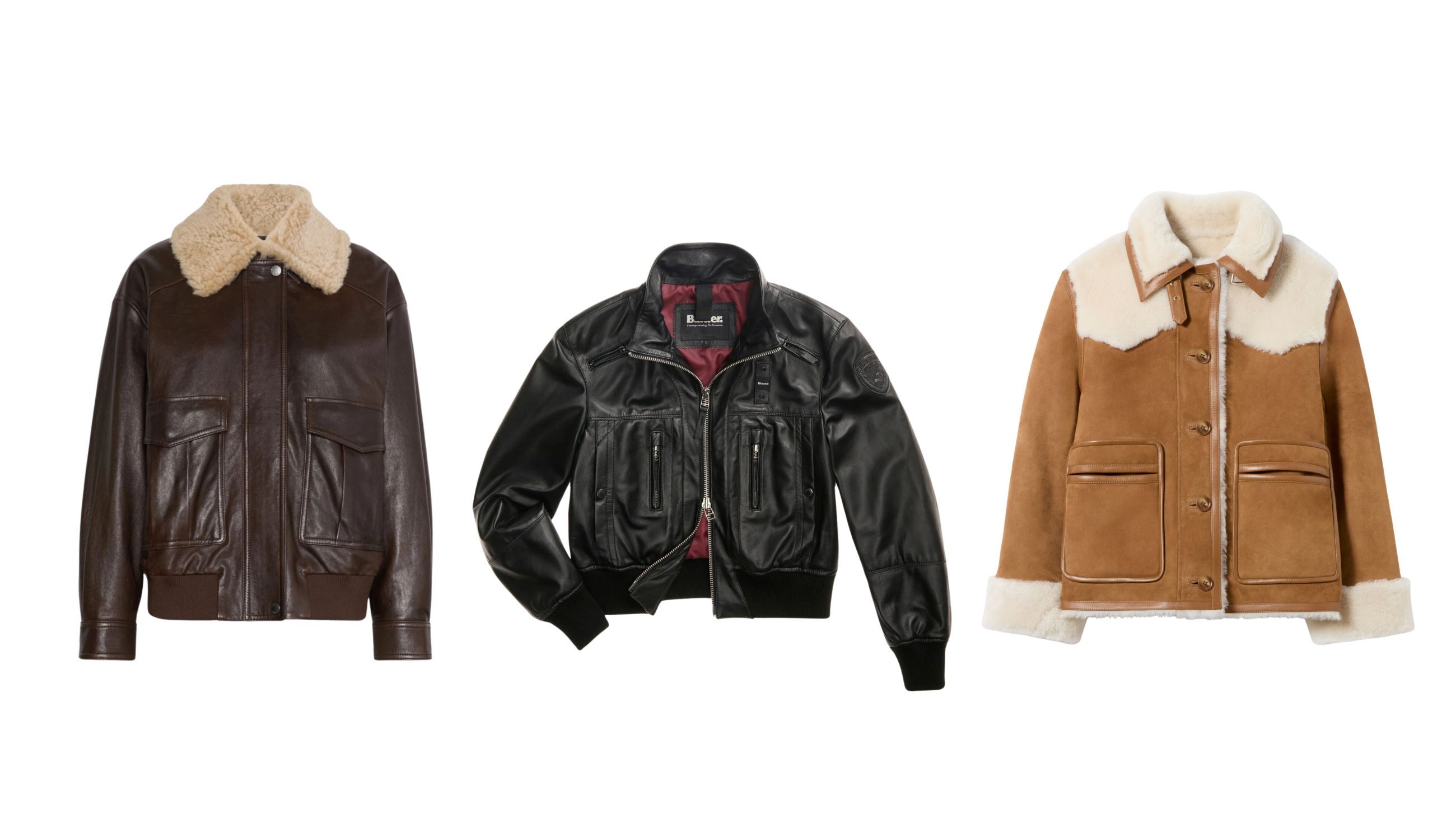Da sinistra: Weekend Max Mara; Blauer; Claudie Pierlot