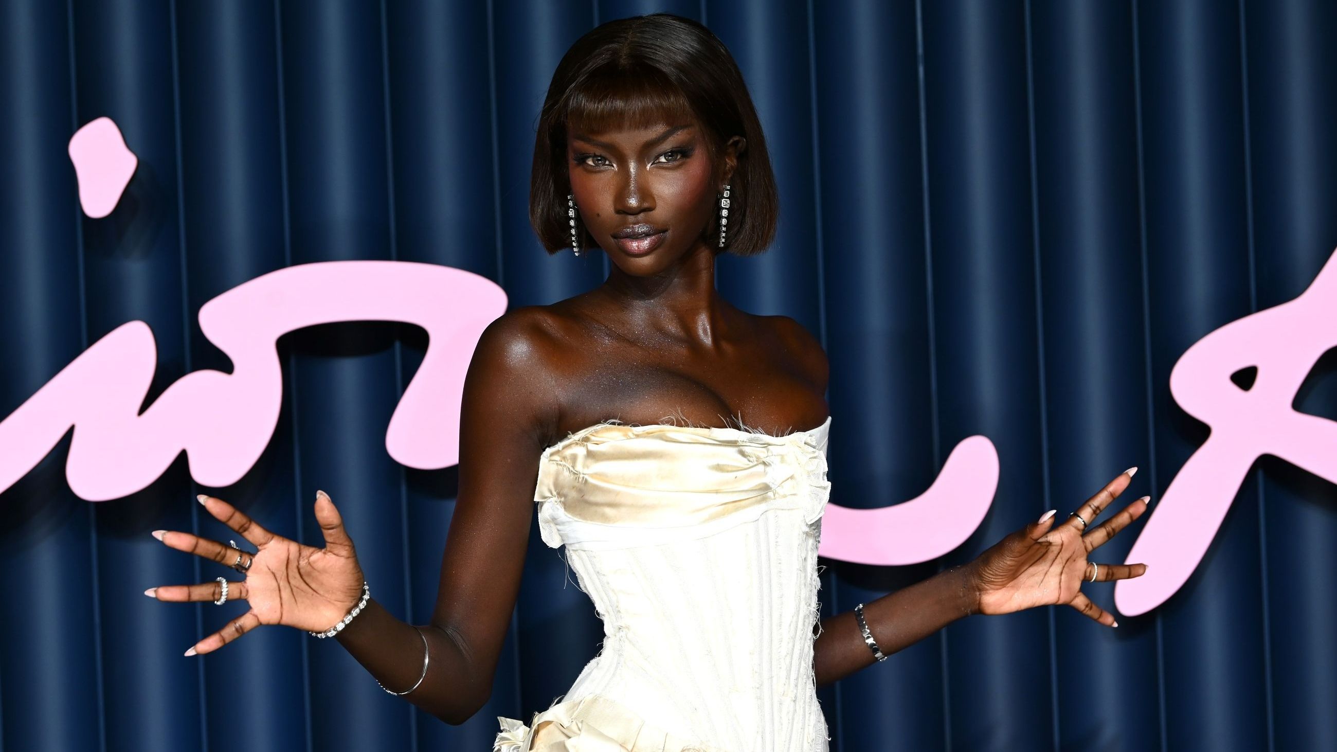 Anok Yai ai British Fashion Awards 2025 - Credits Getty Images 