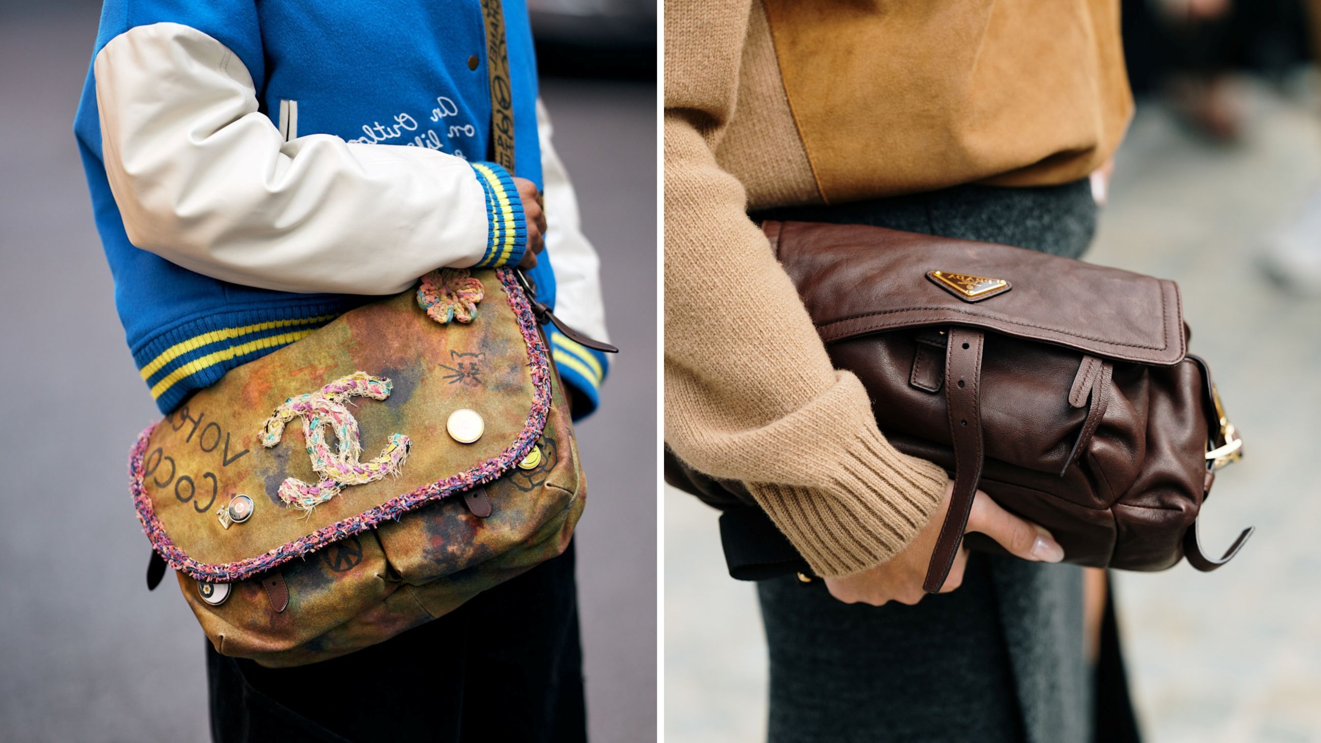 Dallo street style newyorkese a quello parigino, la borsa “bisaccia” conquista le strade più stilose del globo - Credits: Launchmetrics.com/Spotlight