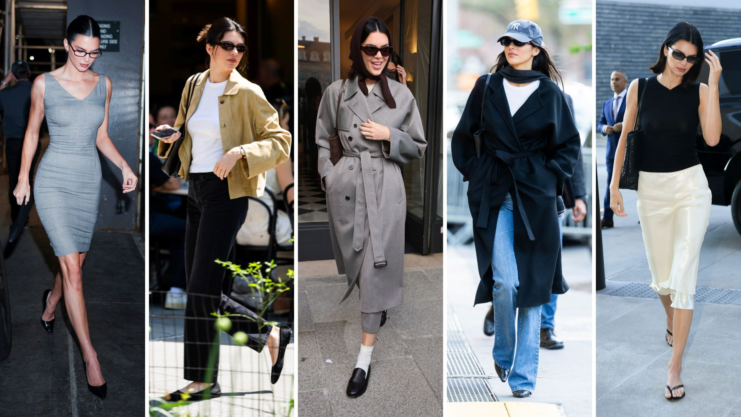 Kendall Jenner e alcuni look sfoggiati nei momenti di vita privata - Credits: Getty Images