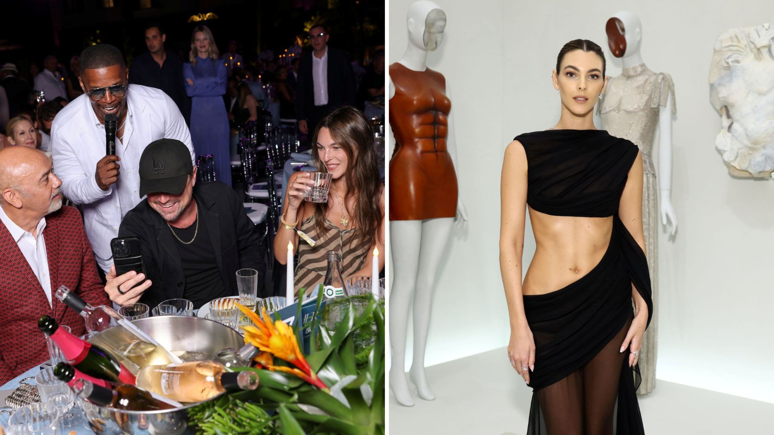 Leonardo DiCaprio e Vittoria Ceretti partecipano al Summer Gala organizzato da Gala One Saint-Tropez 2025 presso il Golf Club Saint-Tropez il 24 luglio 2025 a Gassin; Vittoria Ceretti partecipa al Met Gala 2026, dedicato al tema "Costume Art", presso il Metropolitan Museum of Art il 4 maggio 2026 a New York City - Credits: Getty Images 