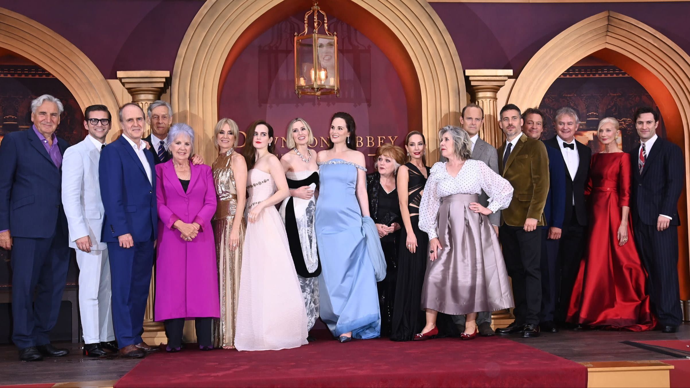 Il cast di “Downton Abbey: Il gran finale” alla première del film
Credits Getty Images
