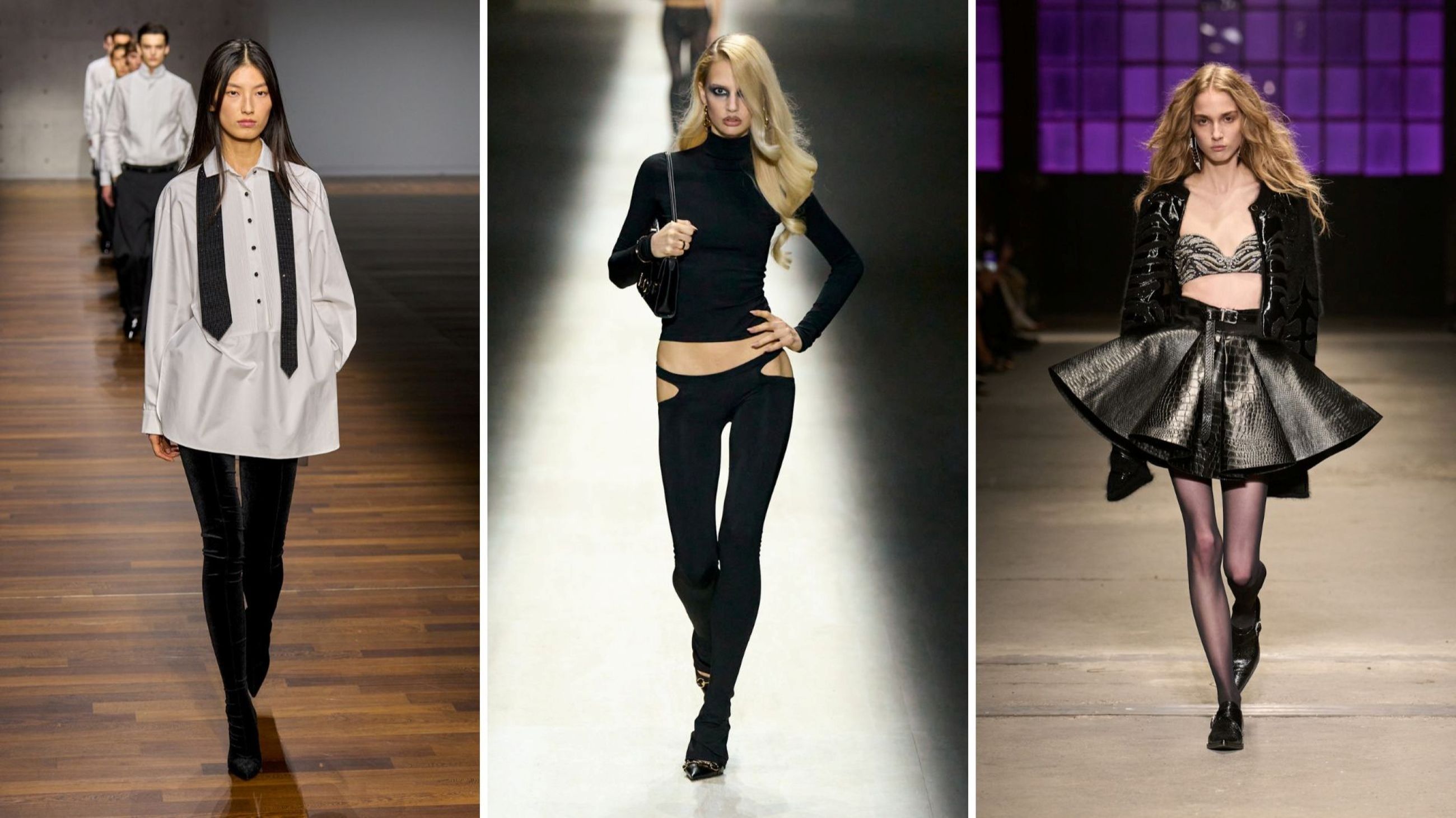 Emporio Armani FW26; Gucci FW26; Roberto Cavalli FW26 - Credits: Launchmetrics.com/Spotlight