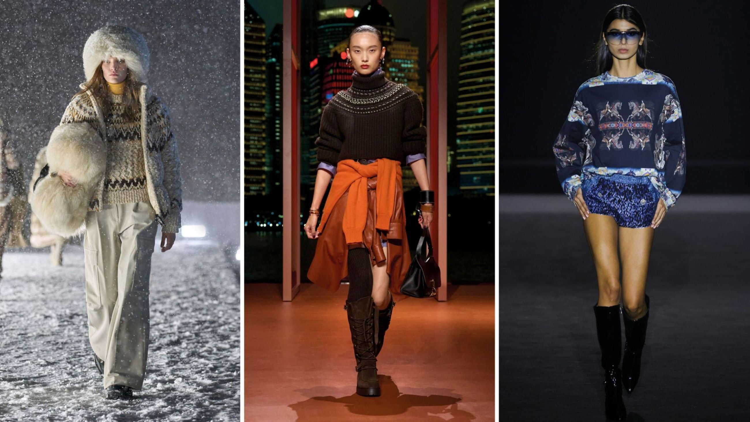 Hermès; Monclair; Custo Barcelona FW25 - Credits Launchmetrics.com/Spotlight