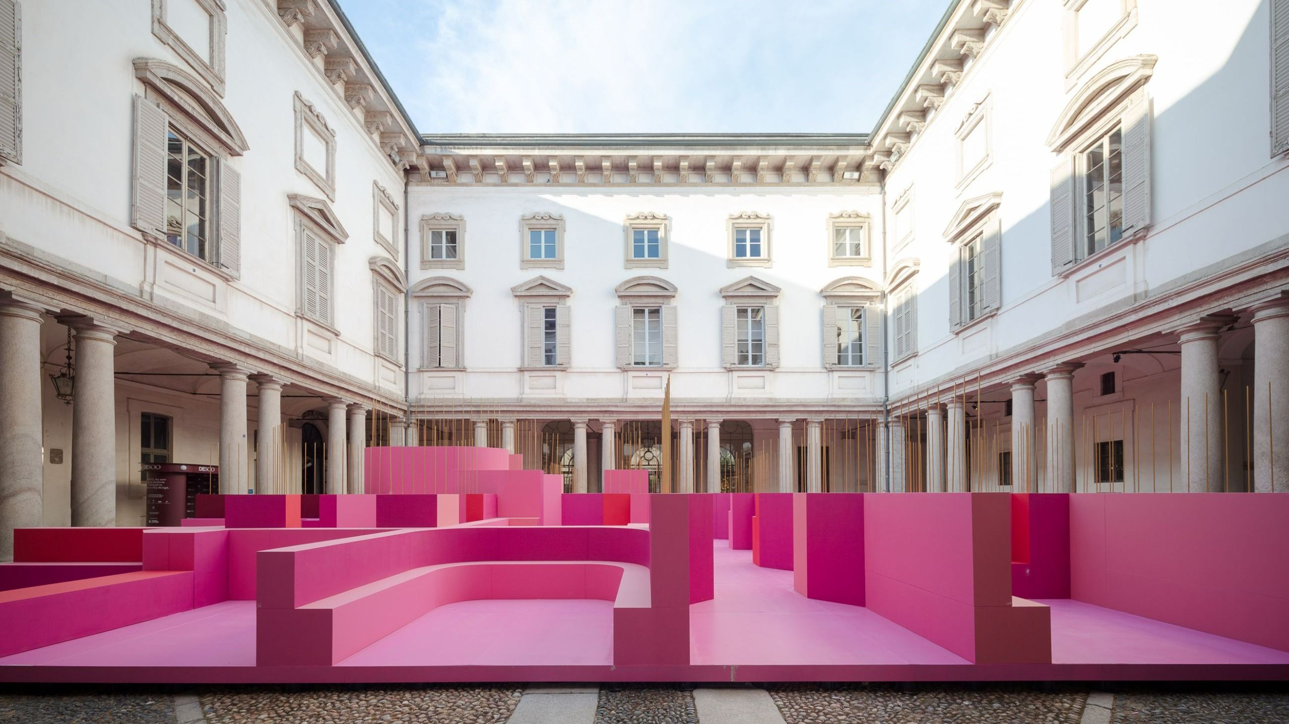L’installazione Metamorphosis in Motion di Lina Ghotmeh a Palazzo Litta - Courtesy Takumi Ota