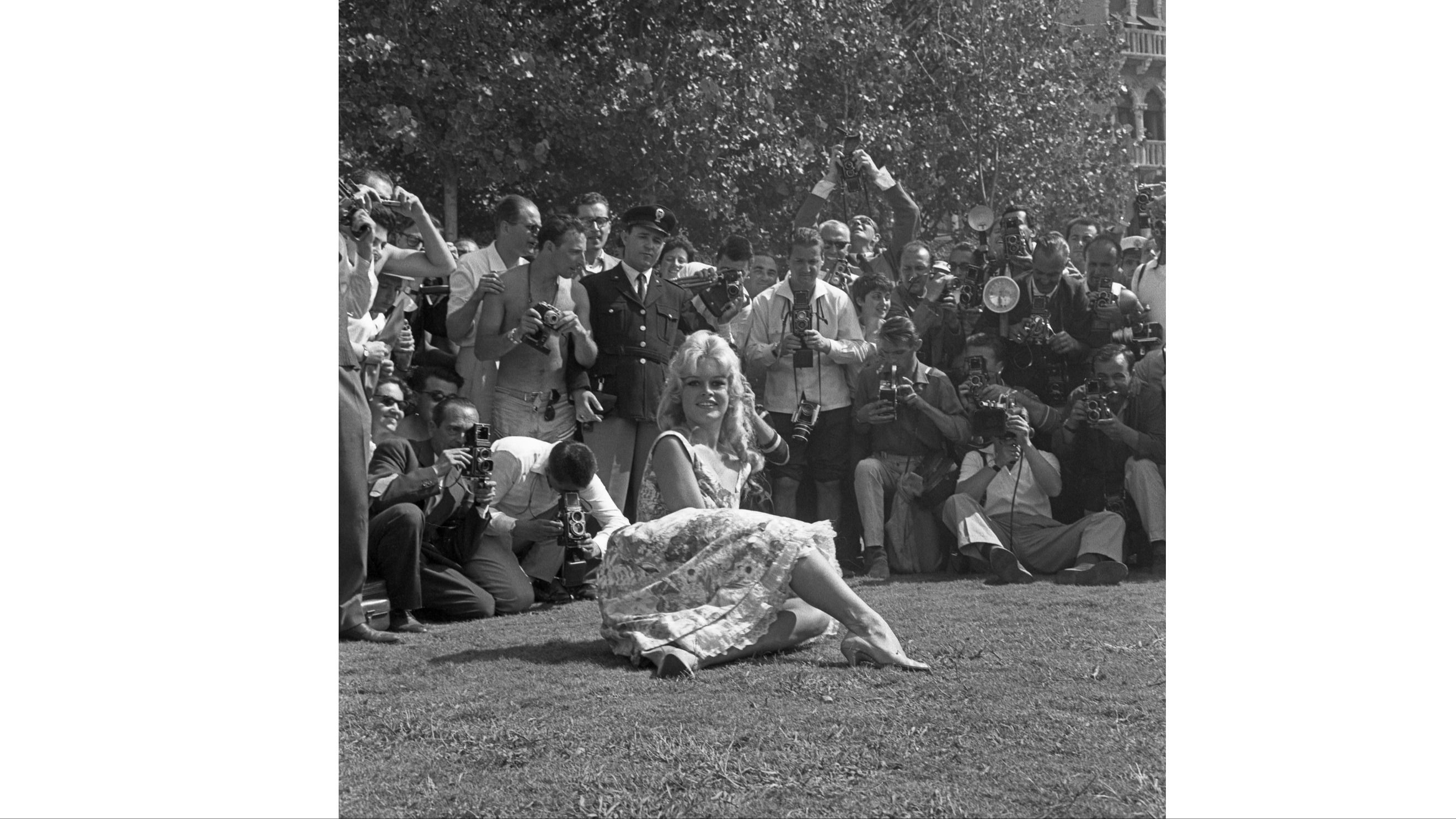 Brigitte Bardot, Venezia, 1958.
Credit: Getty Images