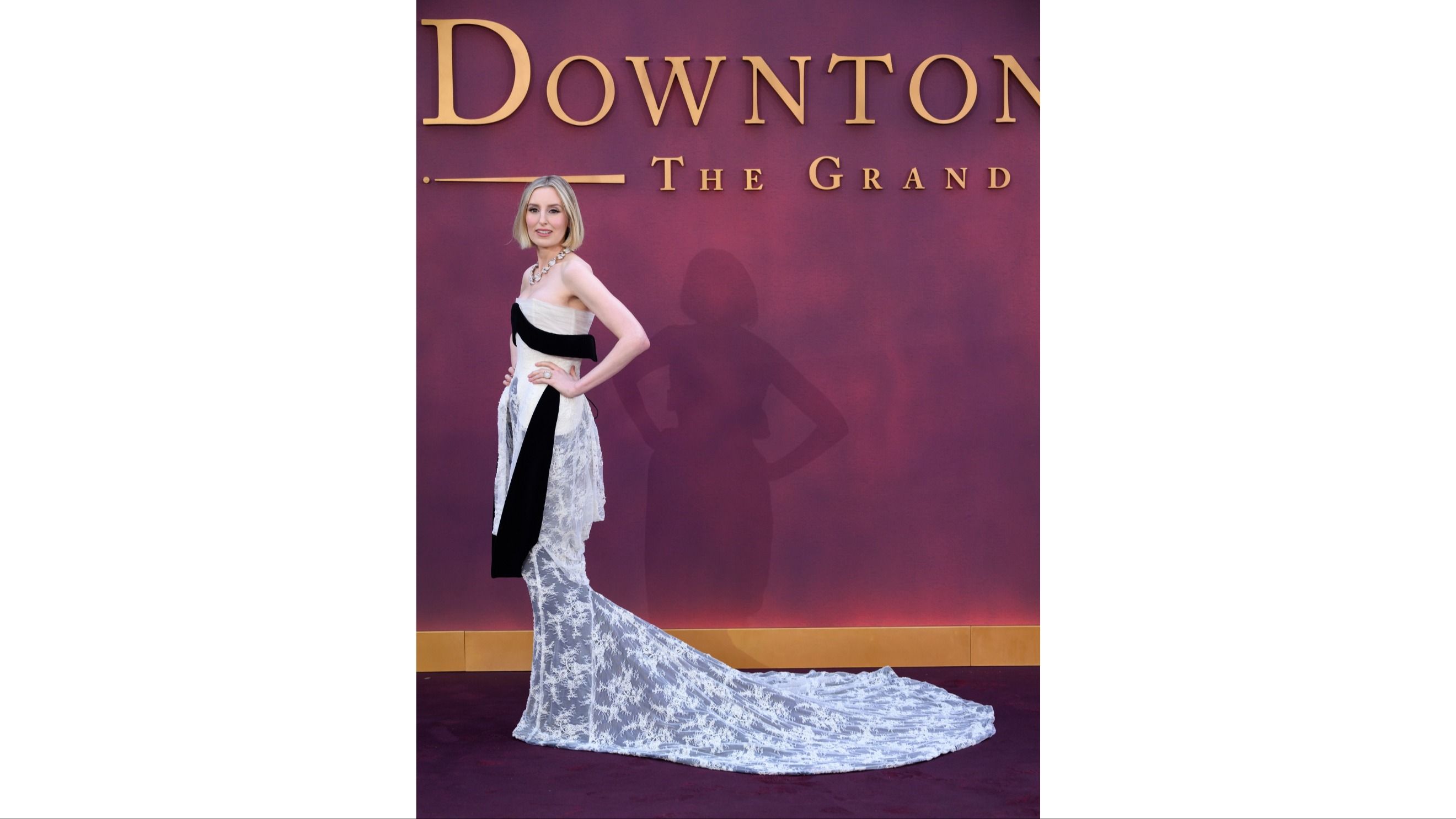 Laura Carmicheal alla première del film “Downton Abbey: Il gran finale”
Credits Getty Images
