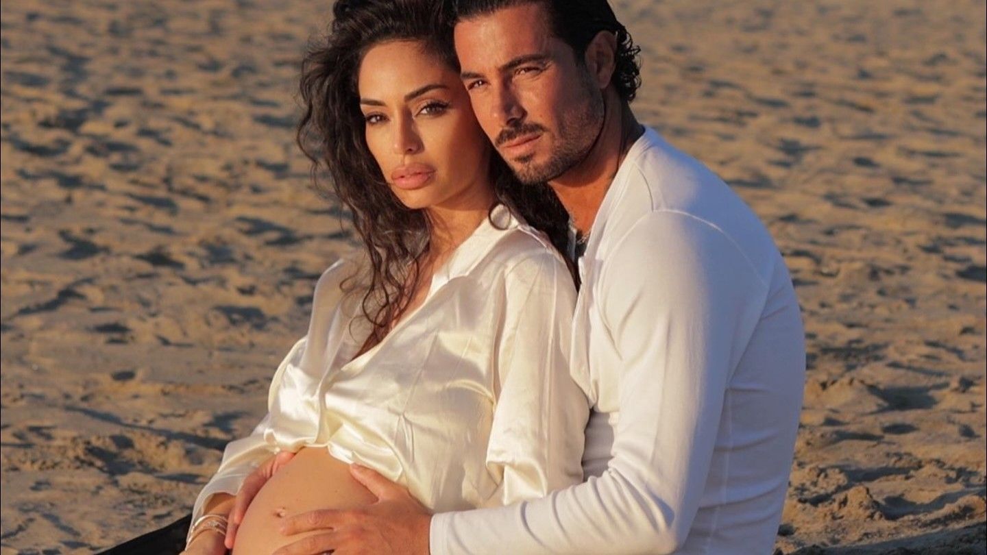 Raffaella Fico e il compagno Armando Izzo