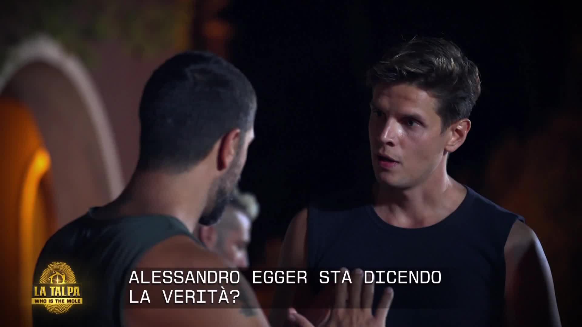 Alessandro Egger e Gilles Rocca a La Talpa