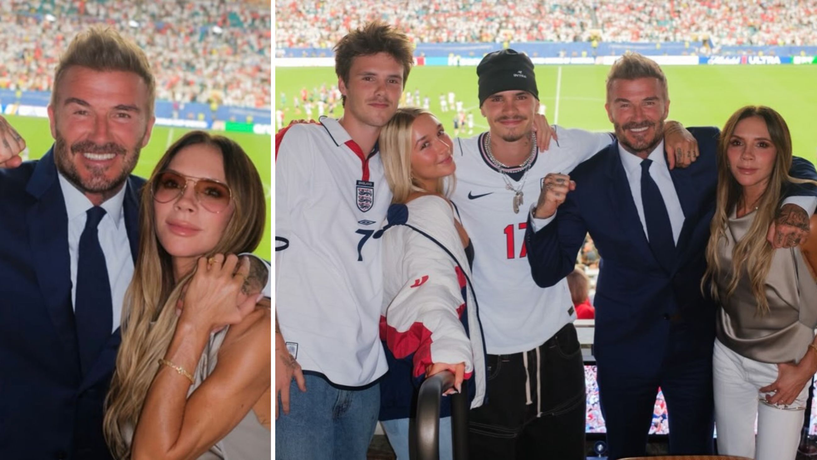 Immagini tratte dai profili di @davidbeckham e @victoriabeckham