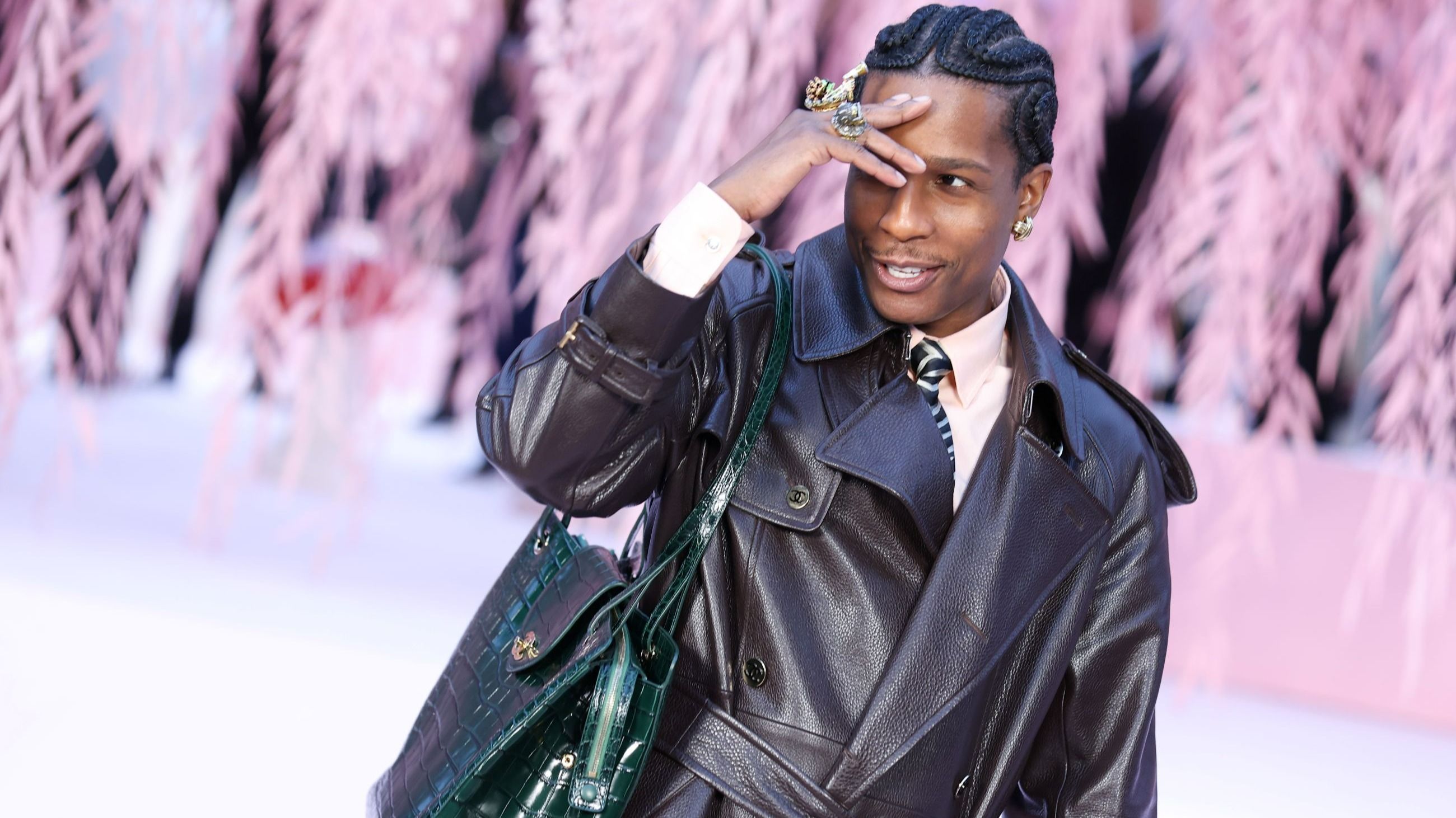 Asap Rocky, Haute Couture Primavera/Estate 2026 di Chanel, Parigi - Credits Getty Images