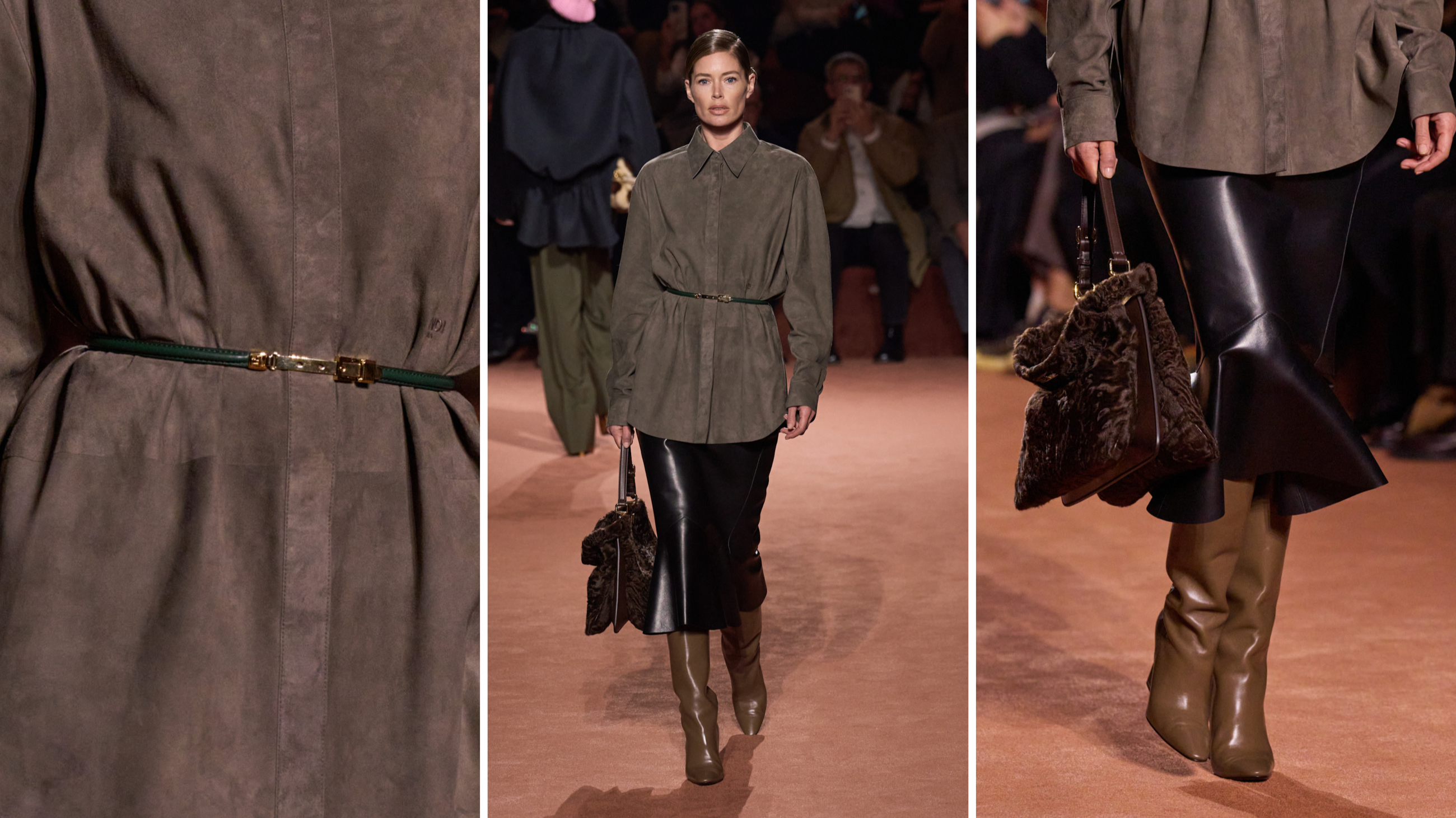 Look dalla sfilata di Fendi FW 2526 e dettagli - Credits: Launchmetrics.com/Spotlight