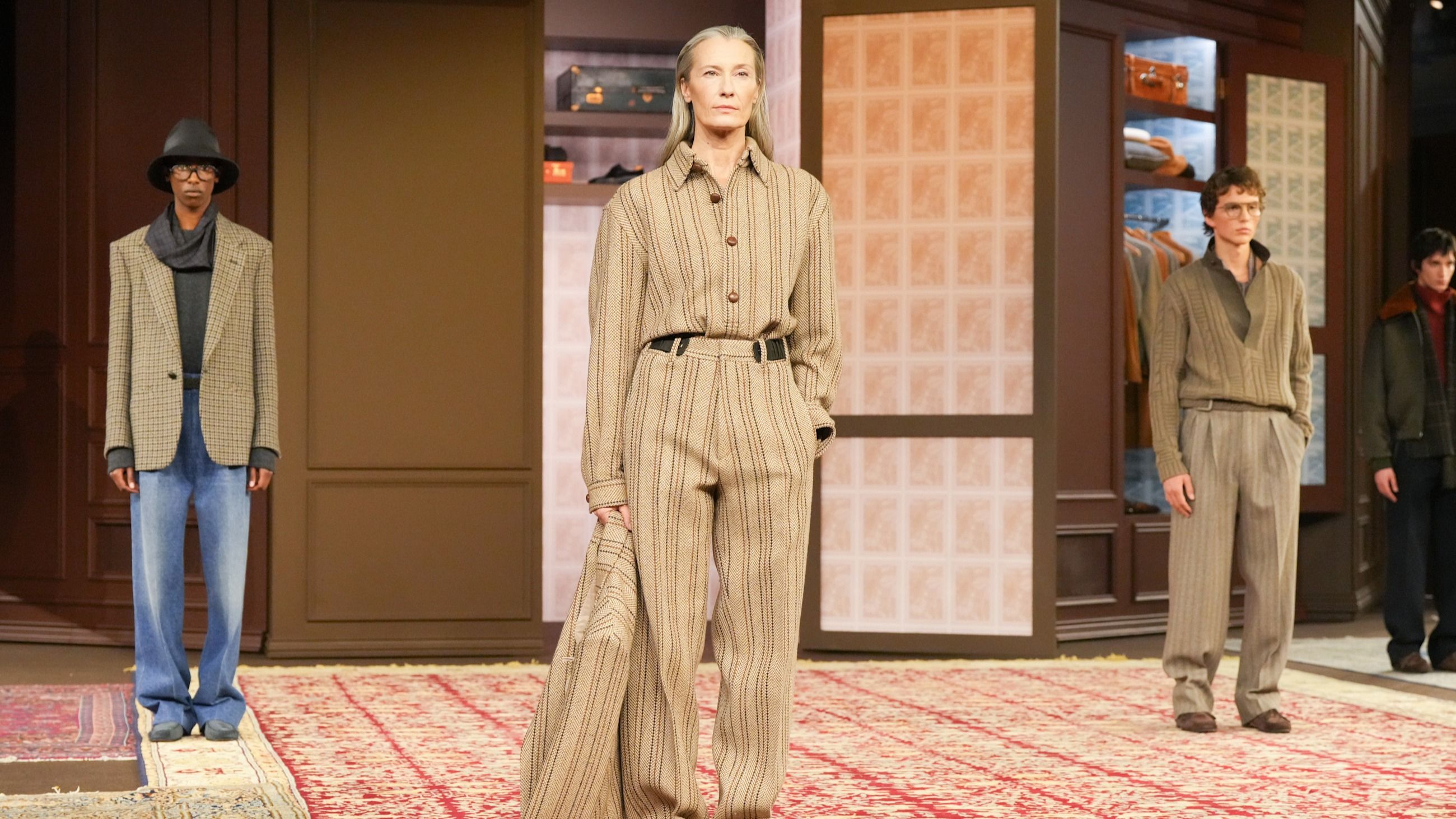  La sfilata di Zegna durante la Settimana della Moda Uomo di Milano Autunno/Inverno 2026-2027 - Credits: Getty Images
