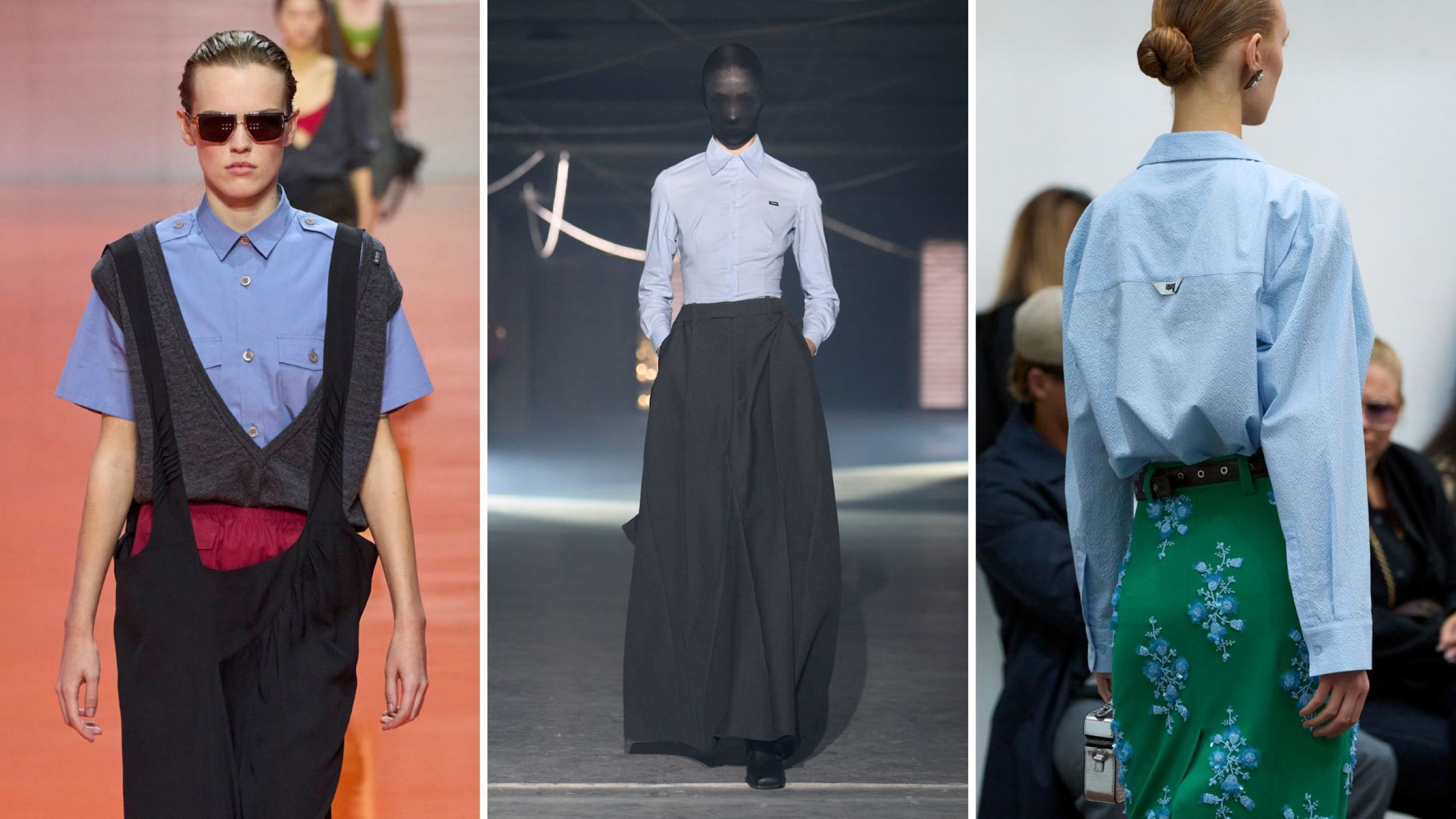 Prada SS26; Vetements SS26; Dhruv Kapoor SS26 - Credits: Launchmetrics.com/Spotlight