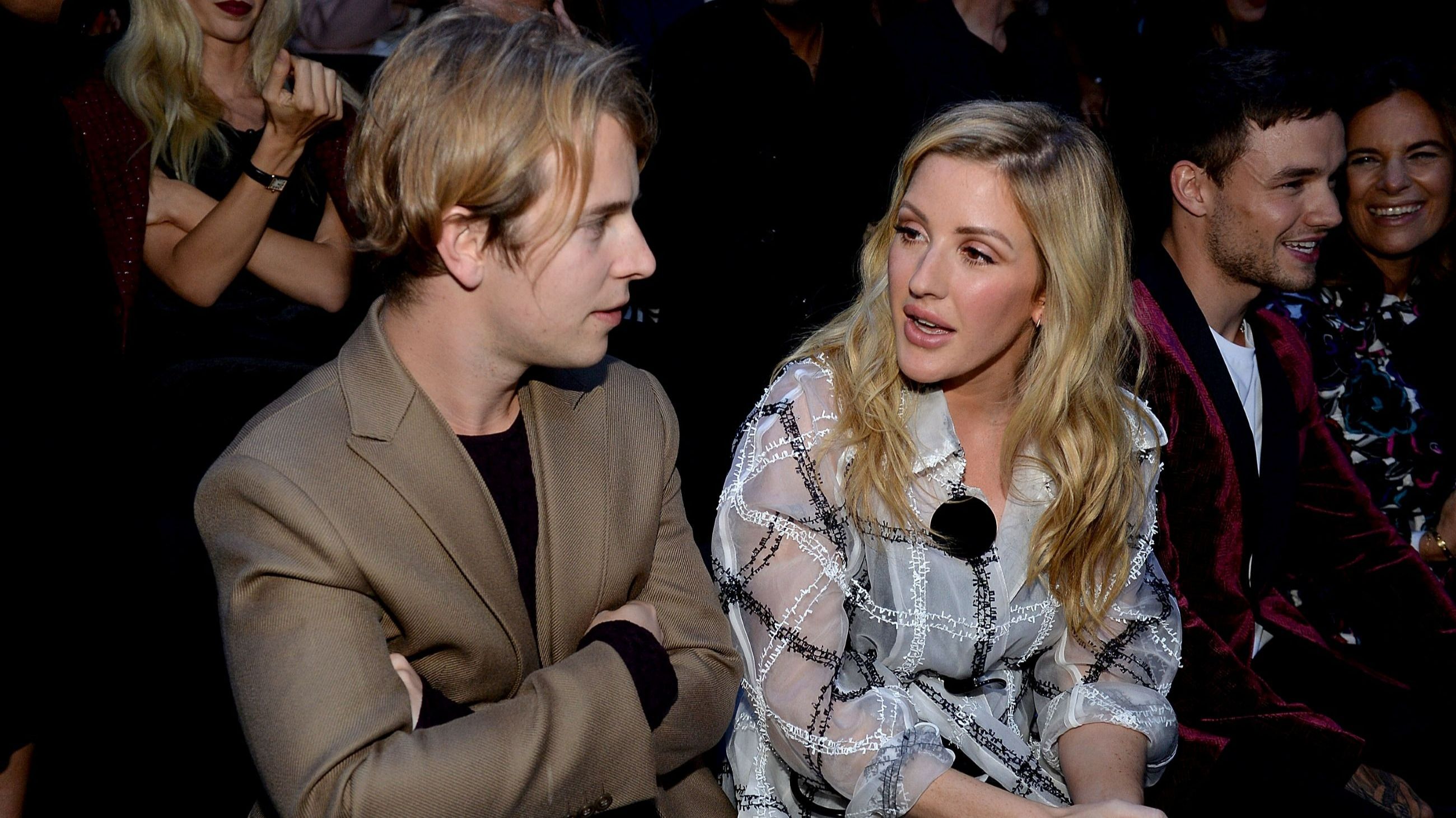 Tom Odell ed Ellie Goulding partecipano allo show di Emporio Armani il 17 settembre 2017 a Londra, Inghilterra - Credits: Getty Images