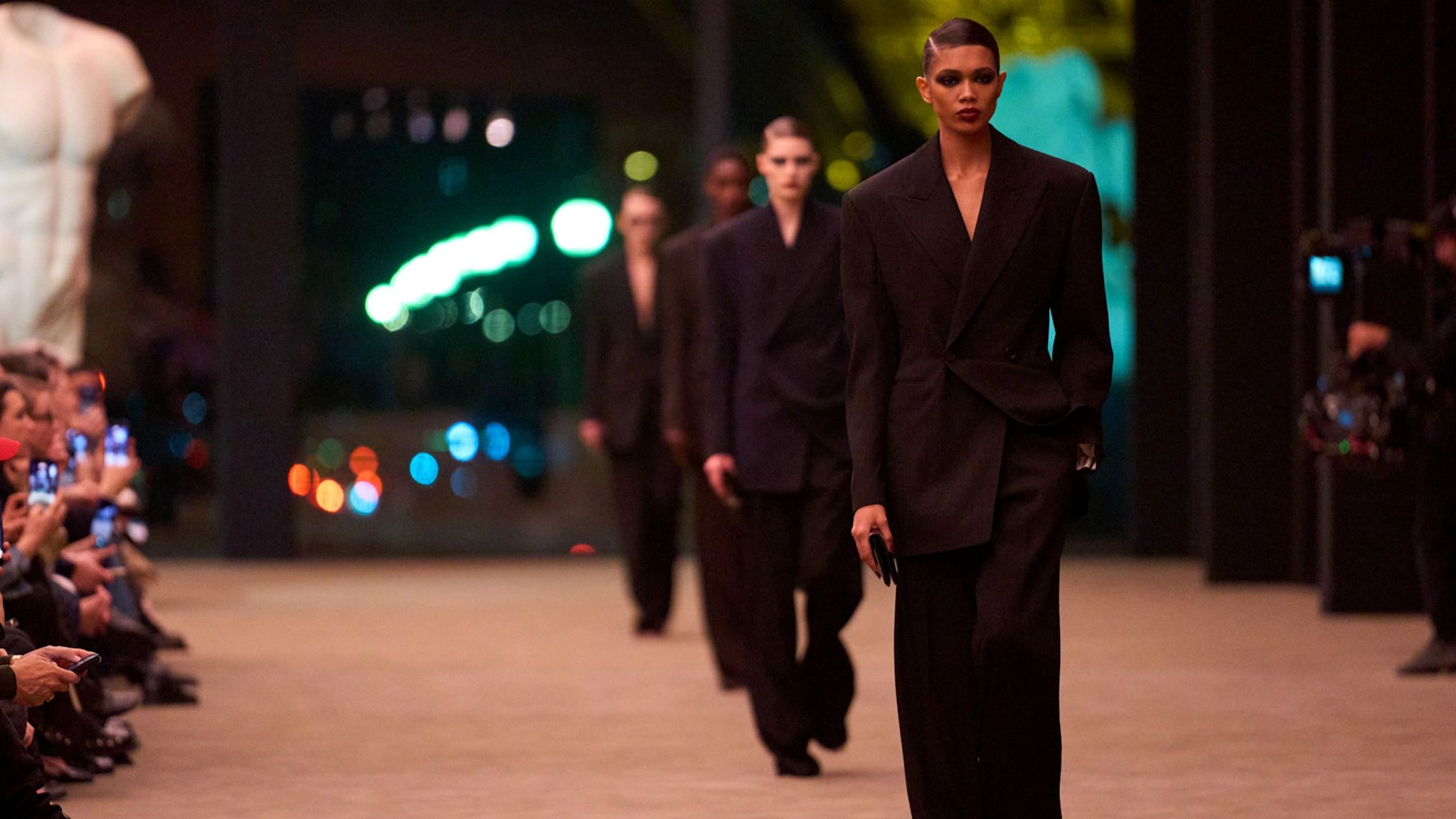 Saint Laurent Autunno/Inverno 2026 - Credits Launchmetrics.com/Spotlight